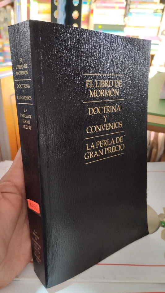 EL LIBRO DE MORMON DOCTRINA Y CONVENIOS POR LA IGLESIA DE JESUCRISTO DE LOS SANTOS DE LOS ULTIMOS DIAS LIBRO USADO RELIGION ALDAMA