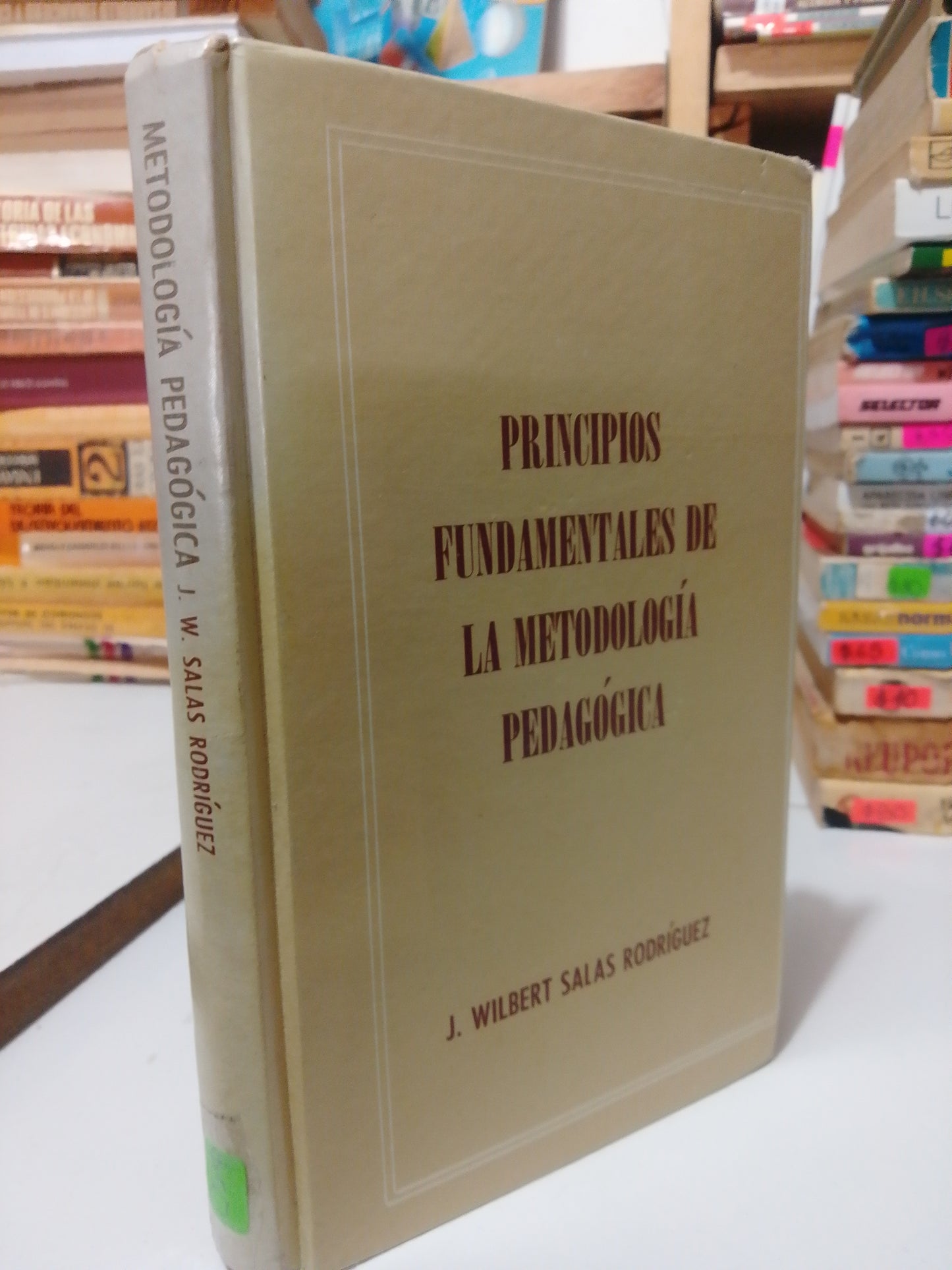 PRINCIPIOS FUNDAMENTALES DE LA METODOLOGIA PEDAGOGICA POR J. WILBERT SALAS RODRIGUEZ USADO PSICOLOGIA JUAREZ
