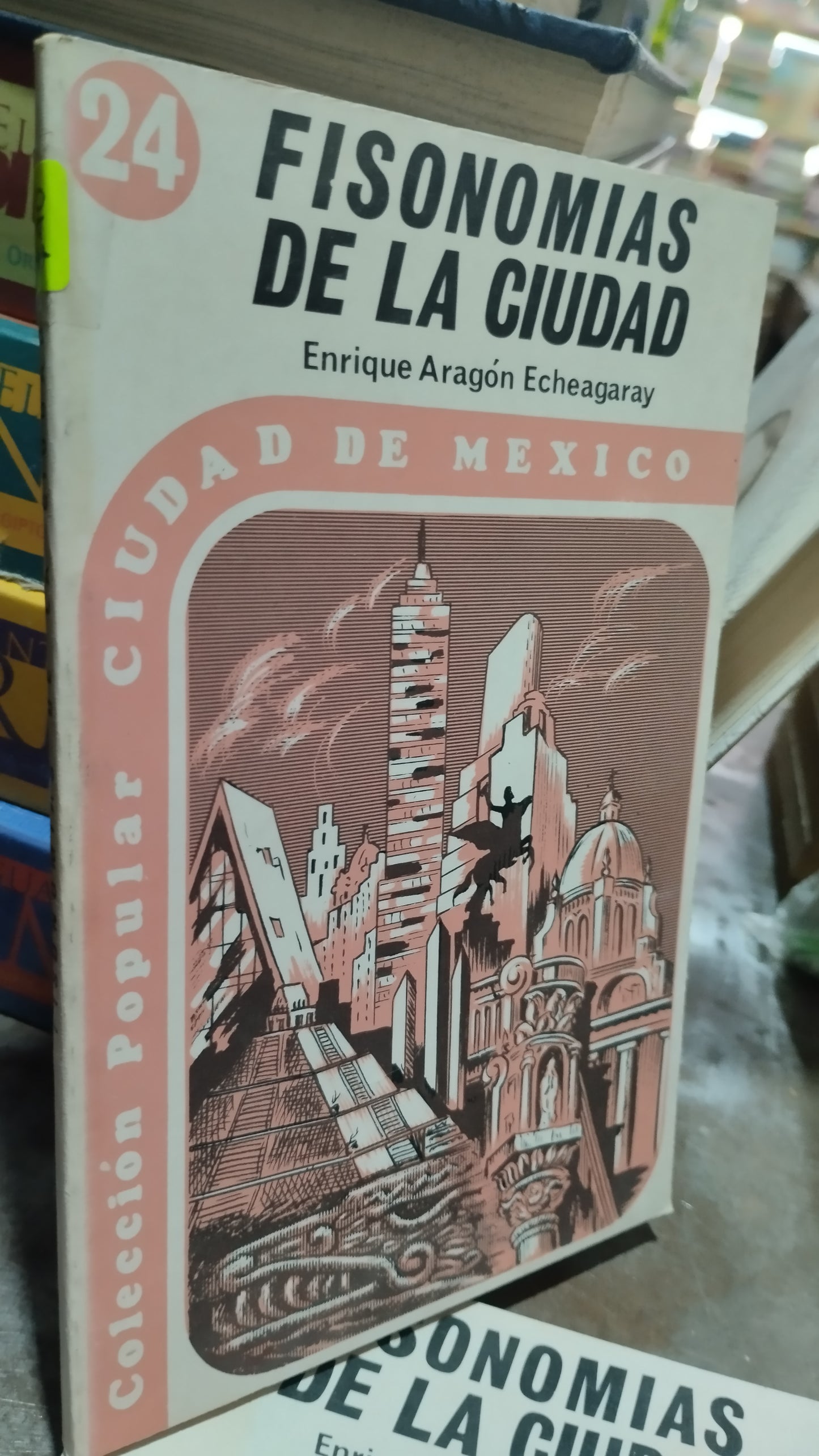 FISONOMIAS DE LA CIUDAD POR ENRIQUE ARAGON ECHEAGARAY LIBRO USADO HISTORIA ALDAMA