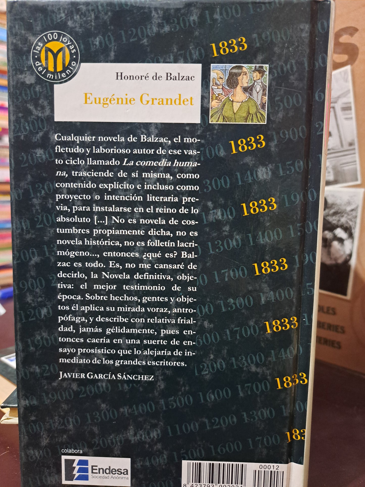EUGÉNIE GRANDET LA COMEDIA HUMANA  HONORÉ DE BALZAC USADO NOVELA LITERARIO 305