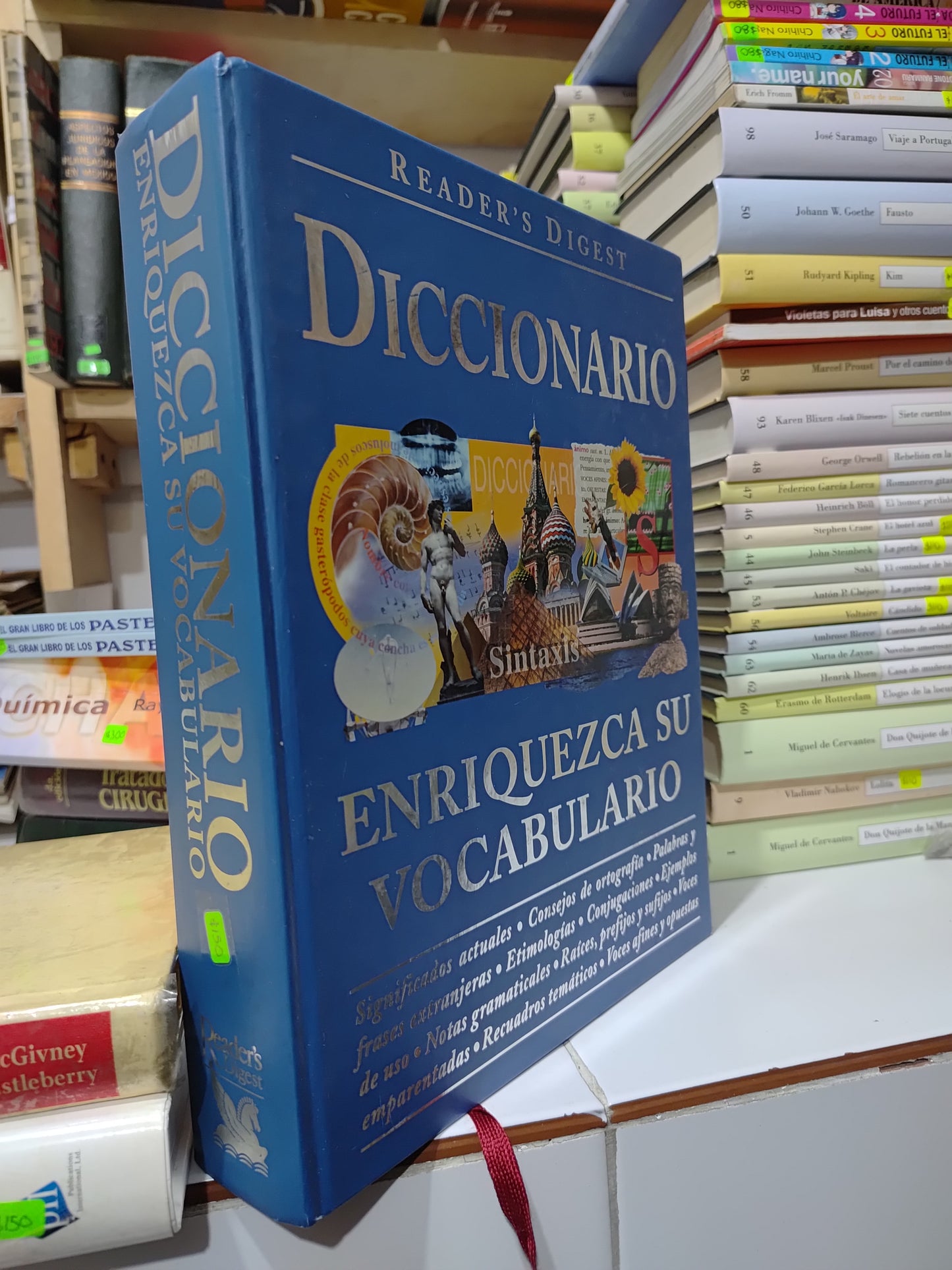 DICCIONARIO ENRIQUEZCA SU VOCABULARIO POR READERS DIGEST USADO EDUACION JUAREZ 507