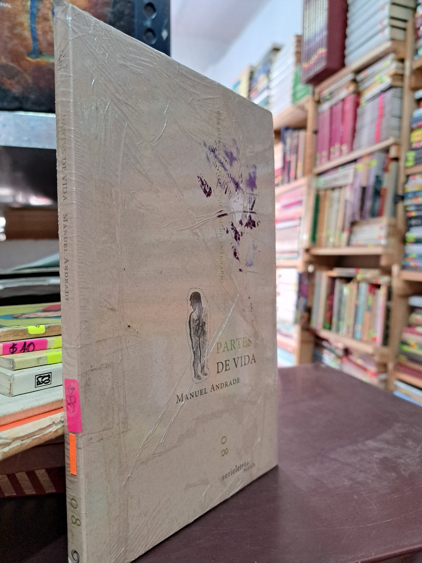 PARTES DE VIDA MANUEL ANDRADE NUEVO LIBROS NUEVOS LITERARIO 305