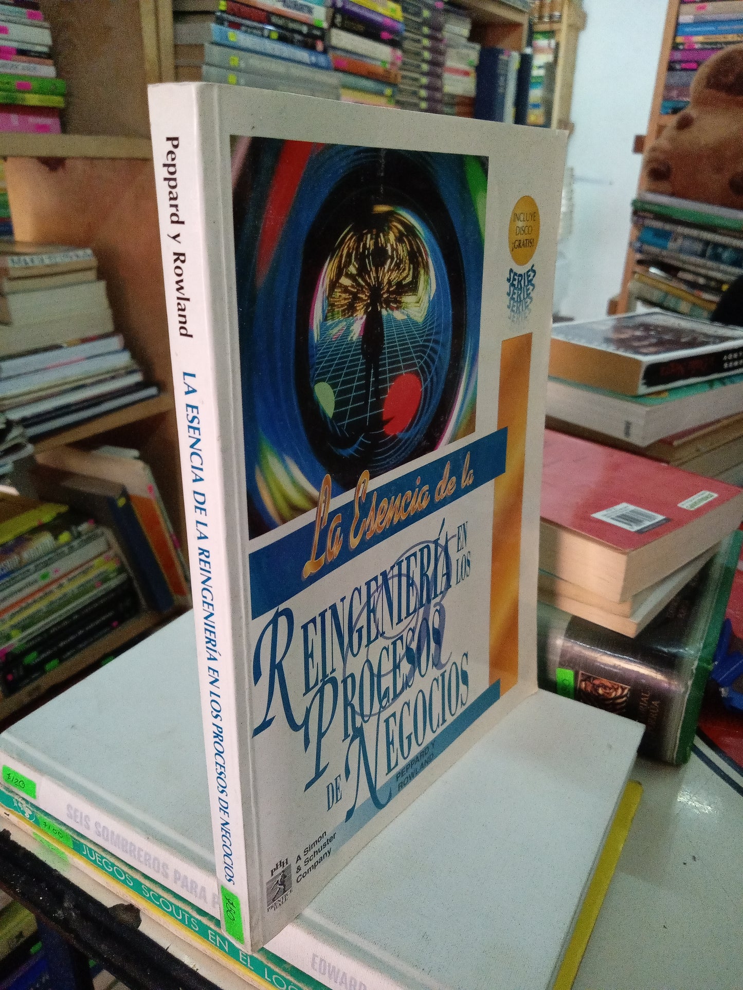 LA ESENCIA DE LA REINGENERIA EN LOS PROCESOS DE NEGOCIOS POR PEPPARD Y ROWLAND USADO ADMINISTRACIÓN LITERARIO 207