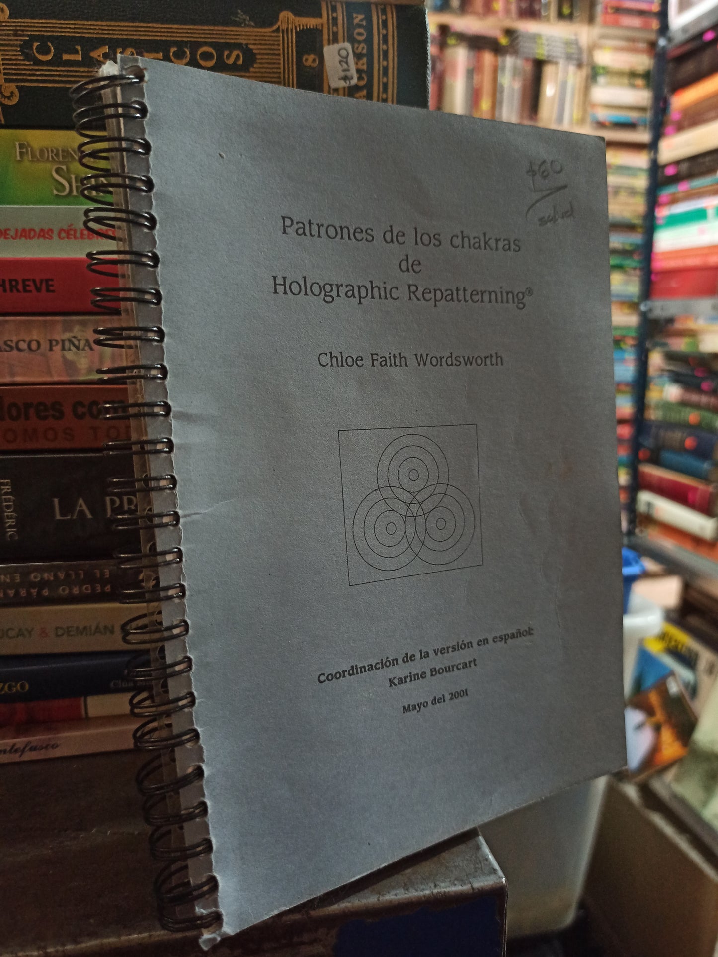PATRONES DE LOS CHAKRAS DE HOLOGRAPHIC REPATTERNING POR CHLOE FAITH WORDSWORTH USADO SALUD ALDAMA