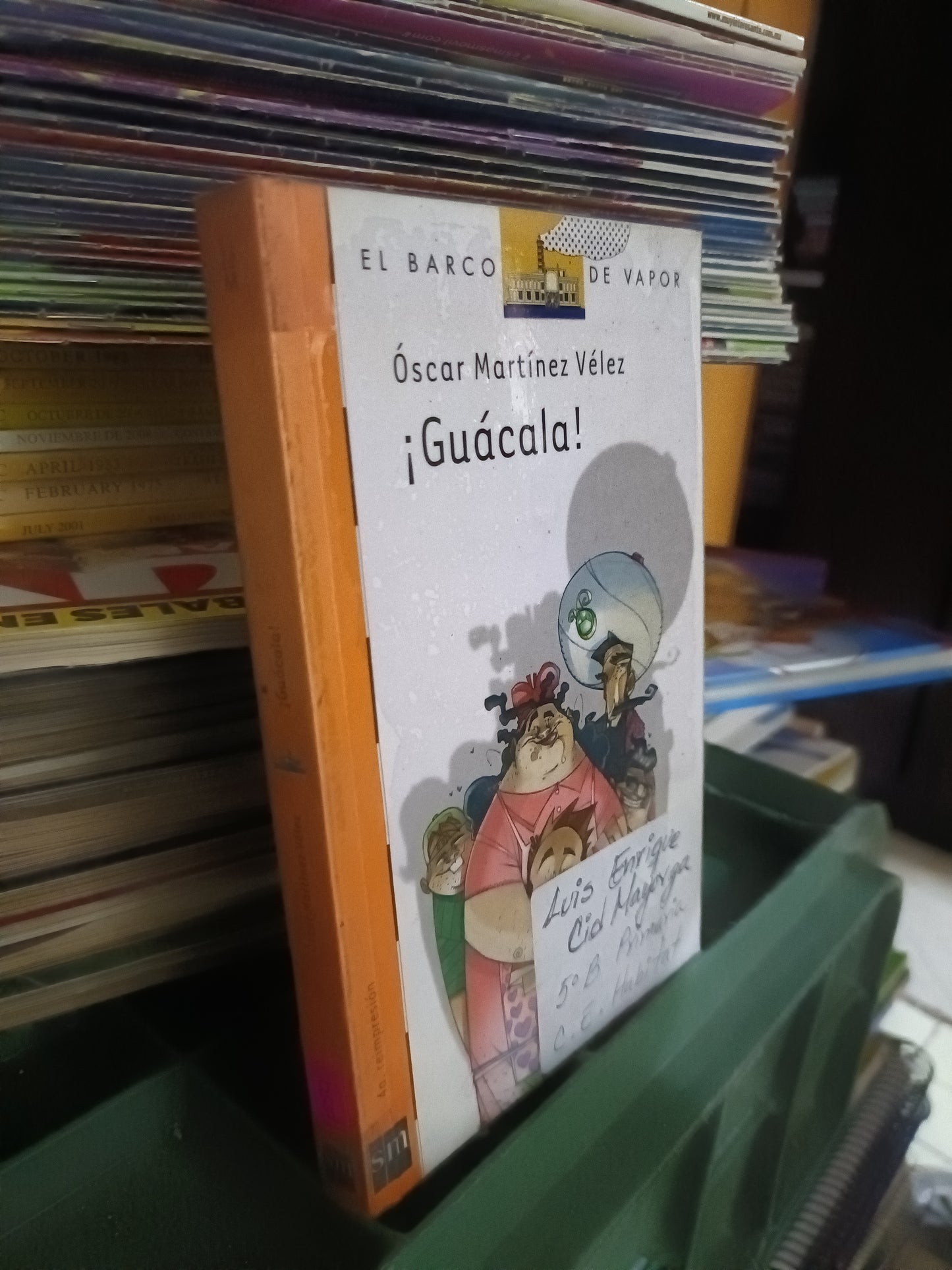 GUACALA POR OSCAR MARTINEZ VELEZ USADO INFANTIL JUAREZ 515