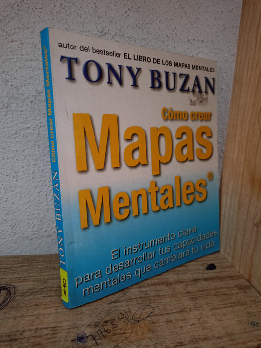 CÓMO CREAR MAPAS MENTALES POR TONY BUZAN USADO EDUCACIÓN LITERARIO 305
