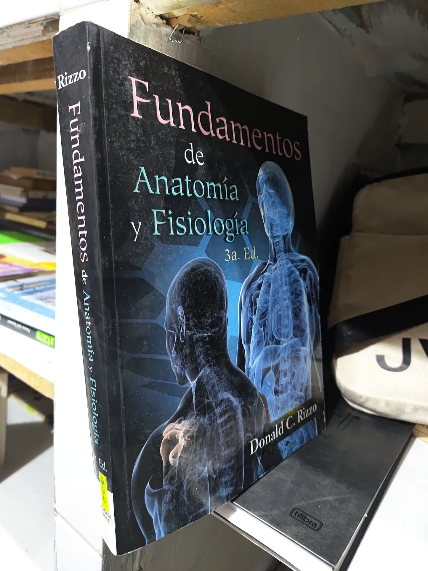 FUNDAMENTOS DE ANATOMIA Y FISOLOGIA POR DONALD C. RIZZO USADO SALUD JUAREZ