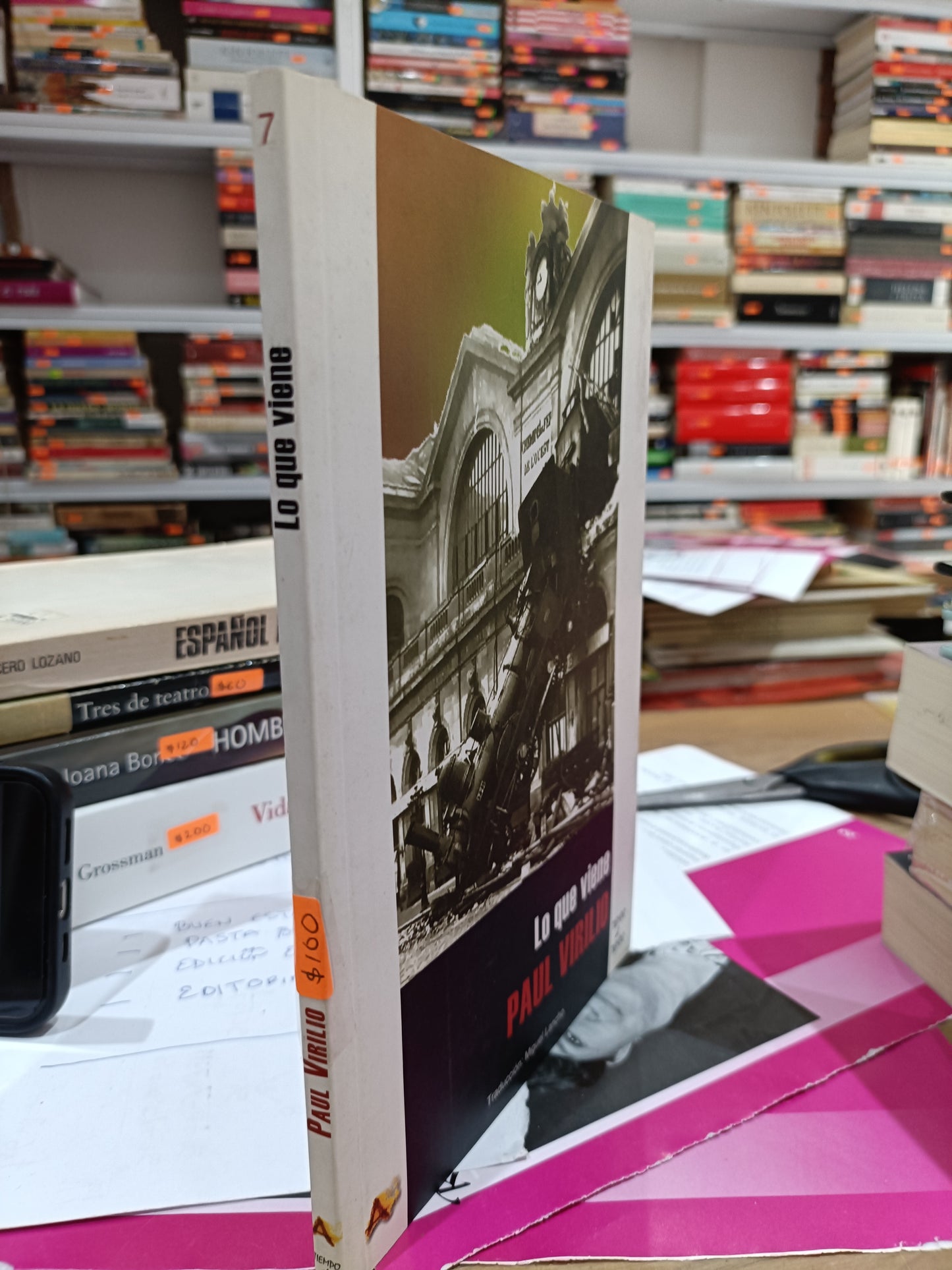 LO QUE VIENE POT PAUL VIRILIO USADO NOVELA JUAREZ 515