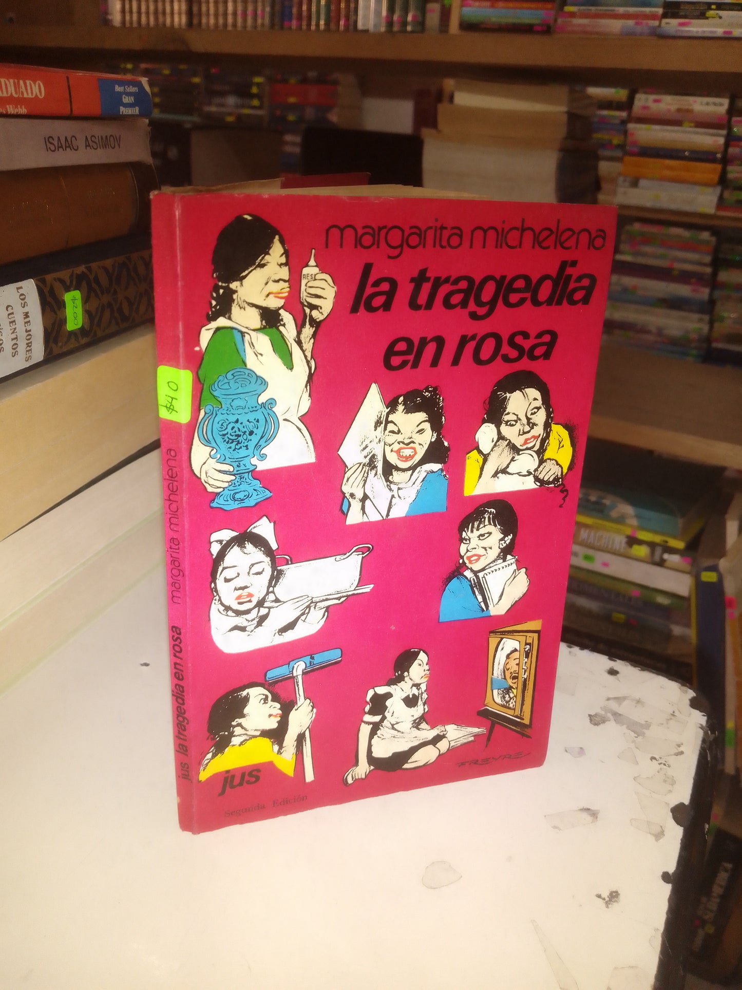 LA TRAGEDIA EN ROSA POR MARGARITA MICHELENA USADO NOVELA LITERARIO 207
