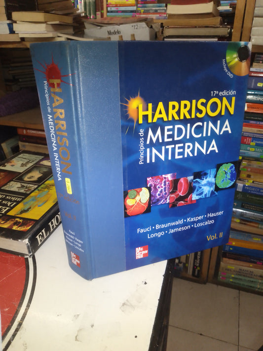 HARRISON PRINCIPIOS DE MEDICINA INTERNA VOL. II USADO MEDICINA LITERARIO 207