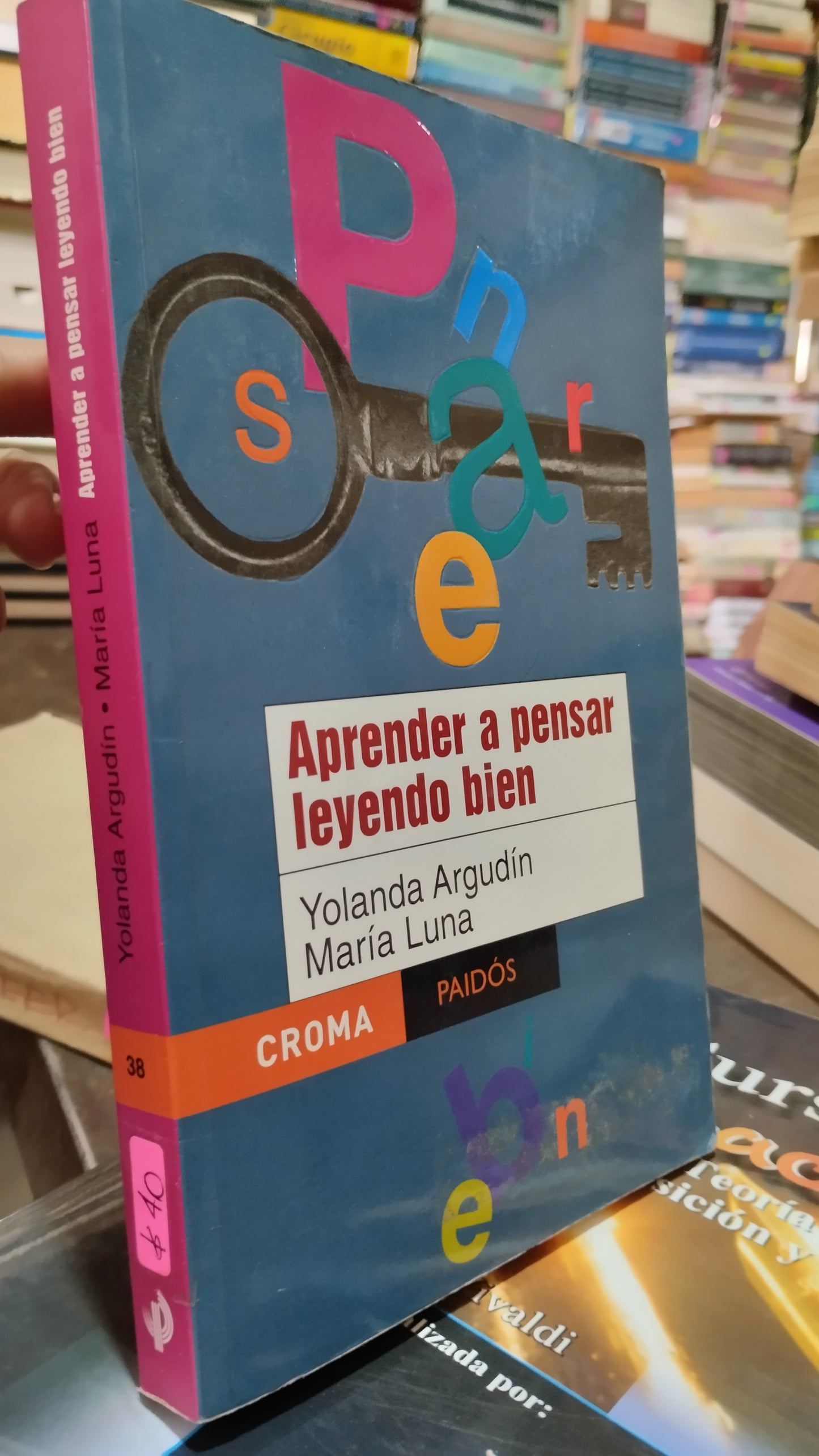 APRENDER A PENSAR LEYENDO BIEN POR YOLANDA ARGUDIN LIBRO USADO EDUCACION ALDAMA