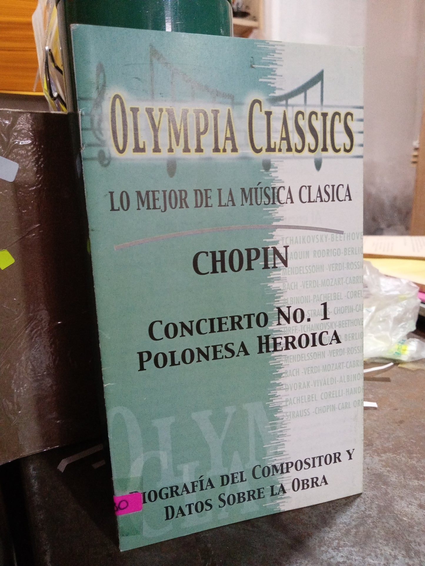 OLYMPIA CLASSIC CHOPIN CONCIERTO 1 POLONESA HEROICA USADO MUSICA ALDAMA