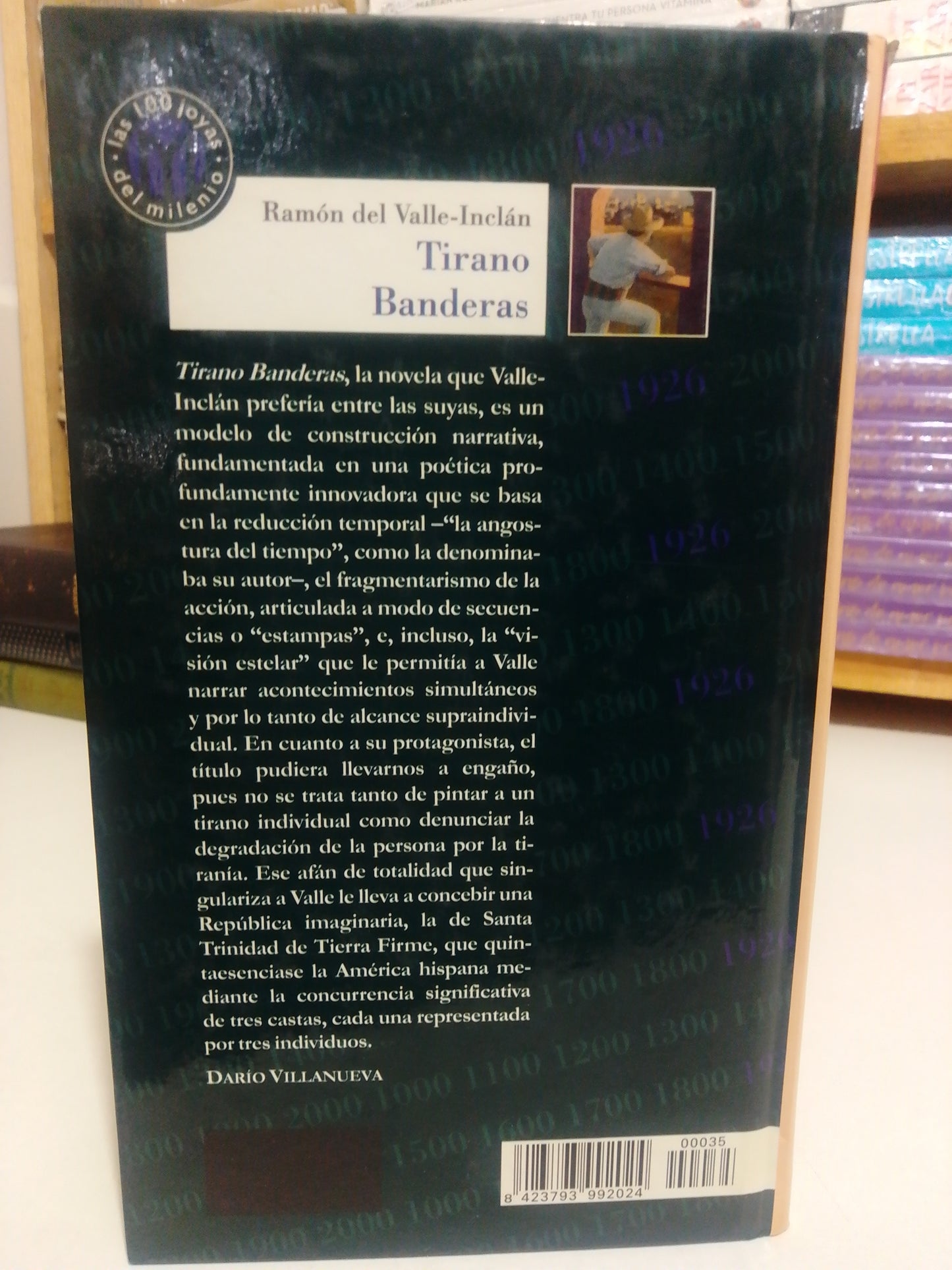 TIRANO BANDERAS NOVELA DE TIERRA CALIENTE POR RAMON DEL VALLE INCLAN USADO NOVELA JUAREZ