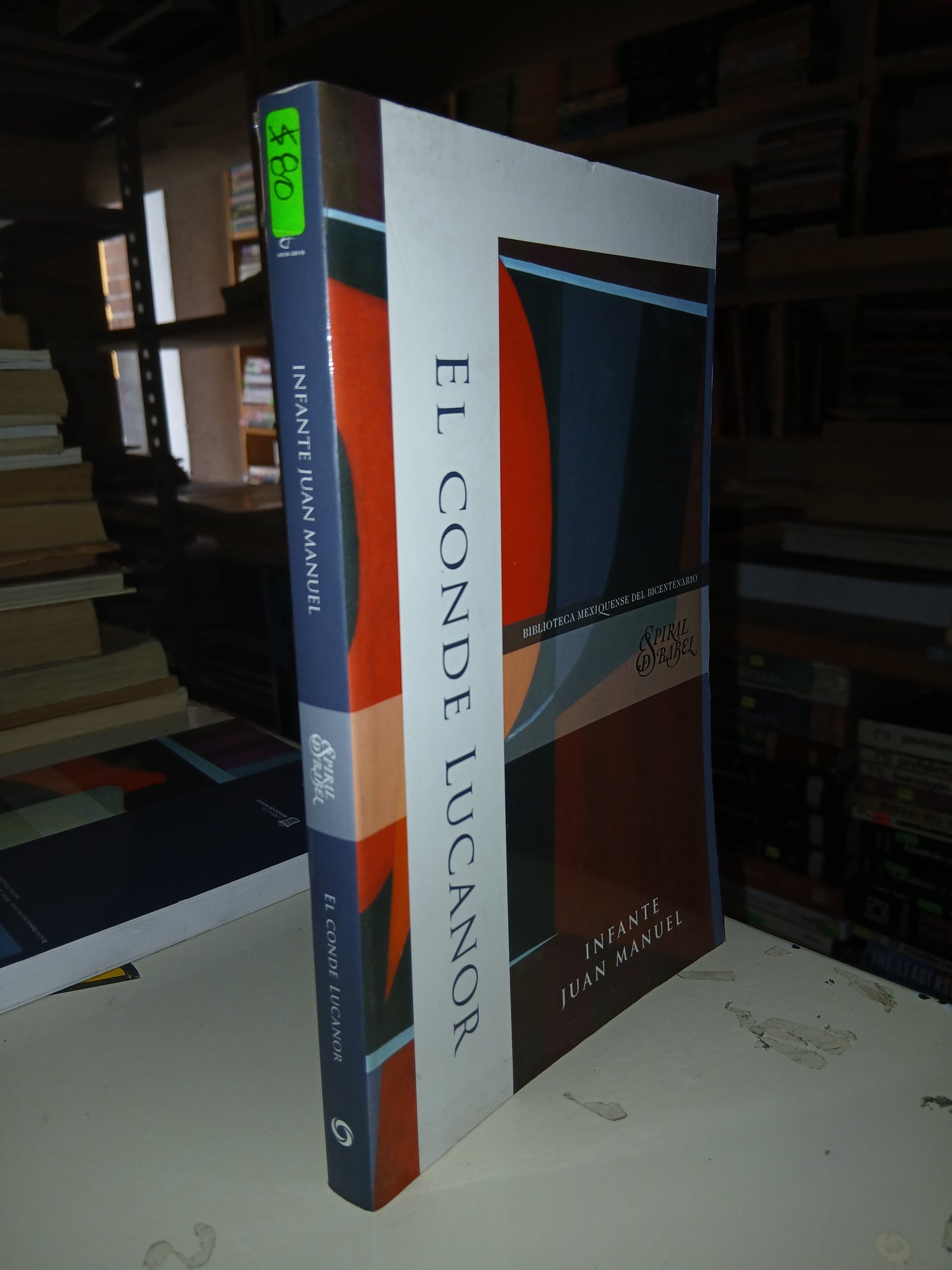 EL CONDE LUCANOR POR INFANTE JUAN MANUEL USADO NOVELA LITERARIO 207