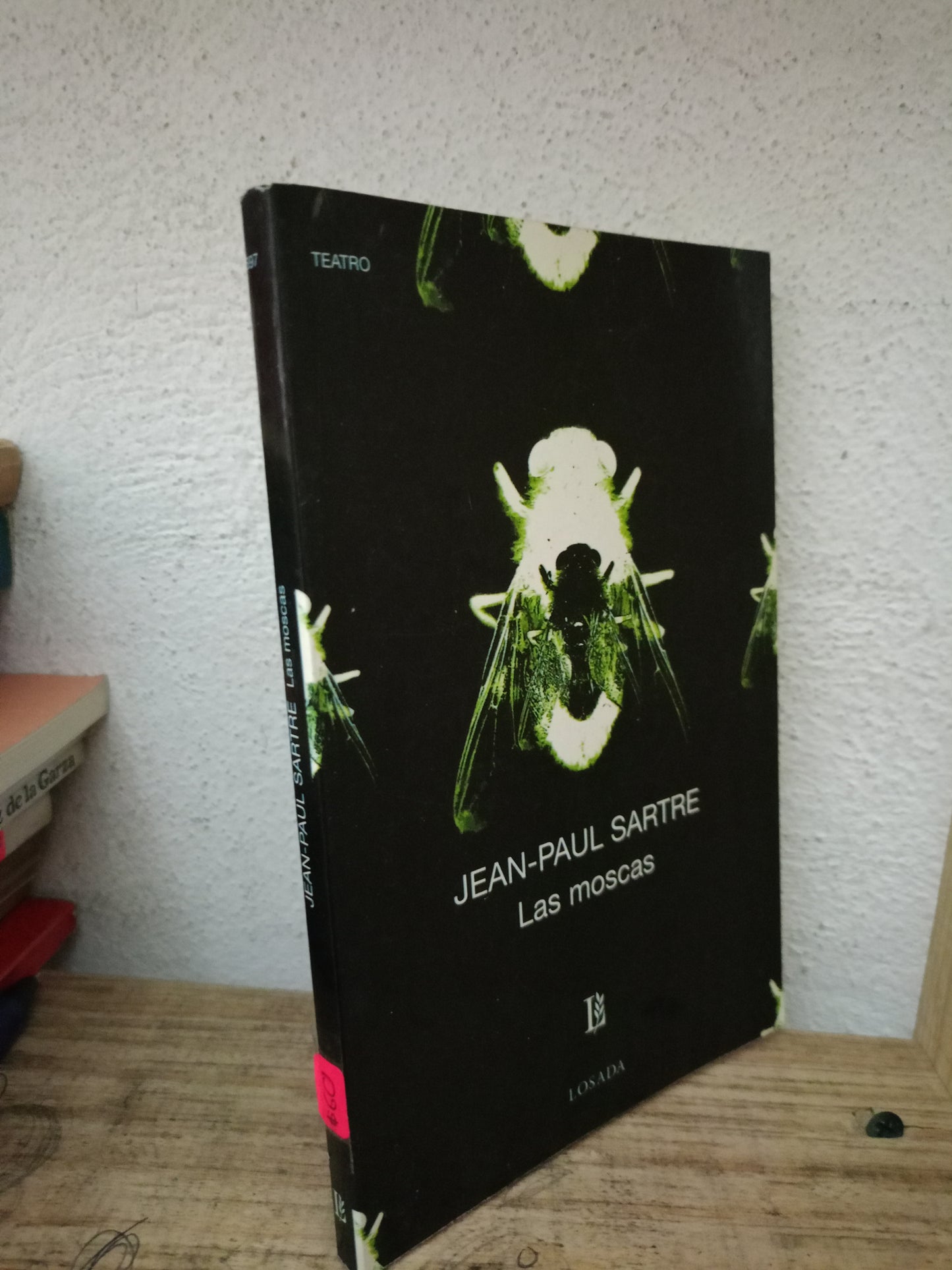 LAS MOSCAS JEAN PAUL SARTRE USADO NOVELA LITERARIO 305