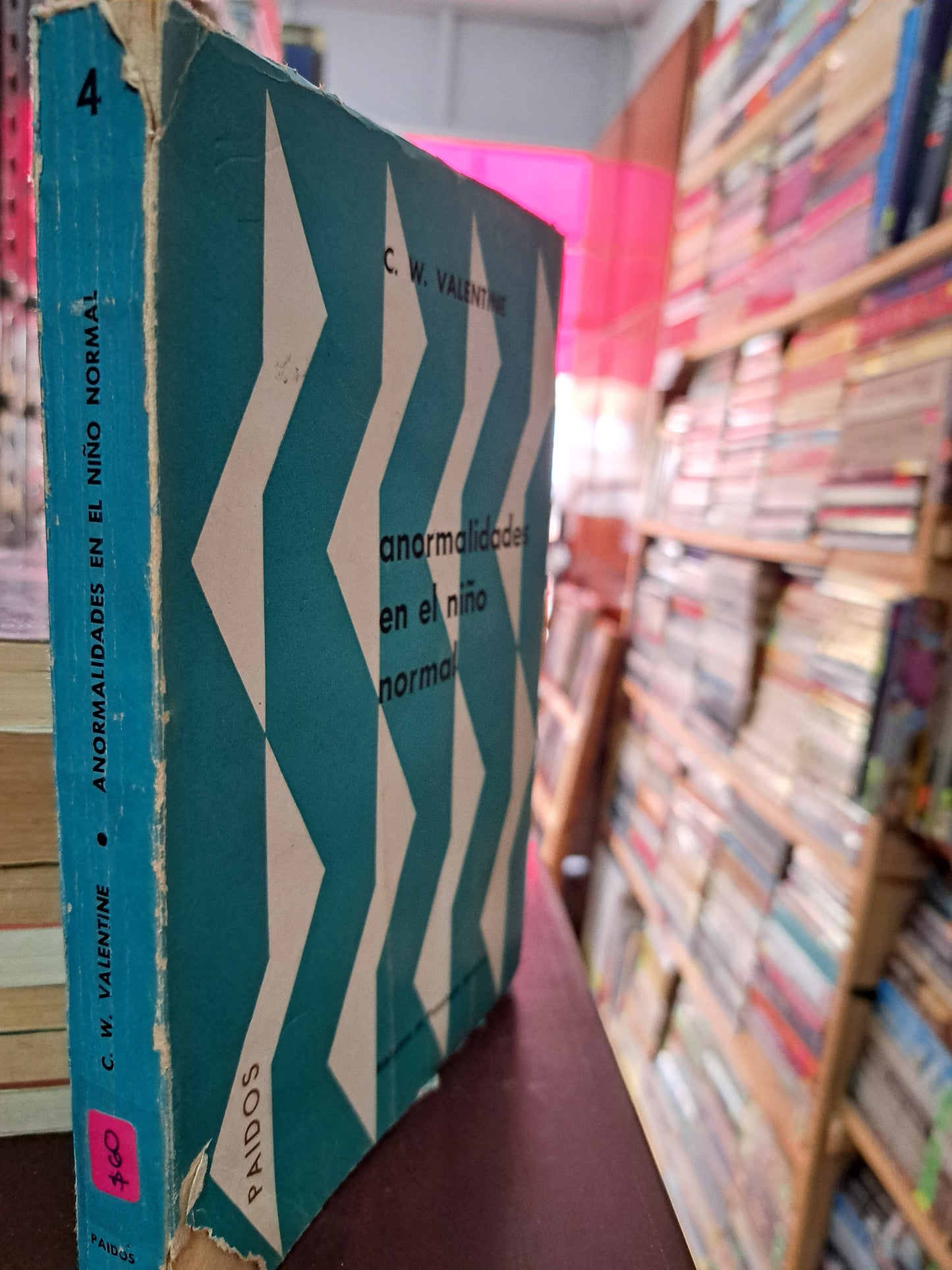 ANORMALIDADES EN EL NIÑO NORMAL C.W. VALIENTE USADO PSICOLOGÍA LITERARIO 305