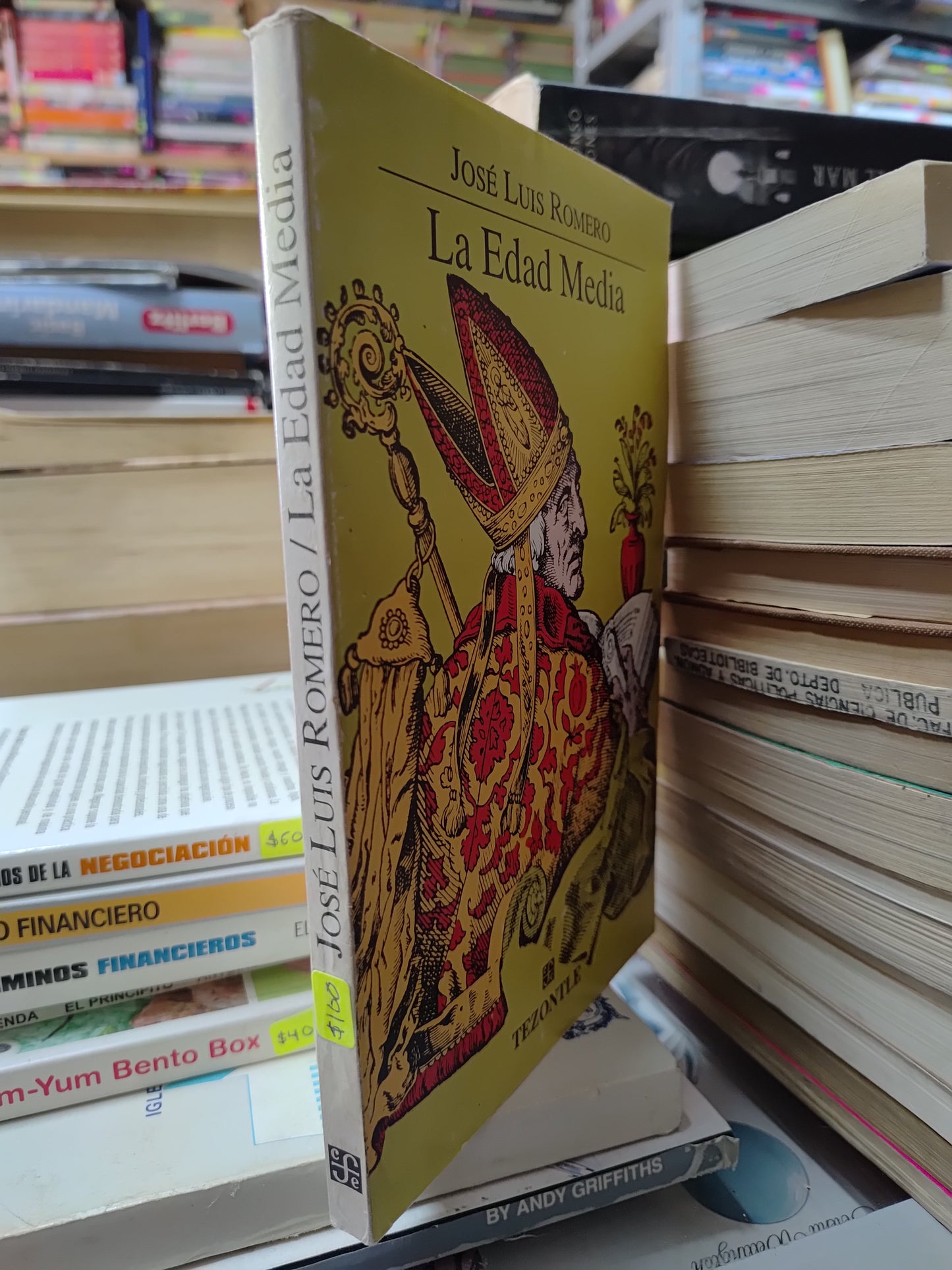 LA EDAD MEDIA POR JOSE LUIS ROMERO USADO HISTORIA JUAREZ 507