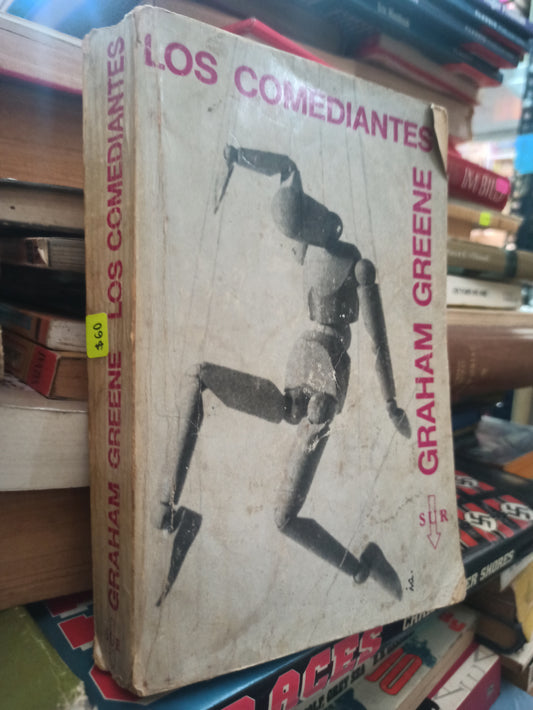 LOS COMEDIANTES POR GRAHAM GREENE USADO NOVELAS ALDAMA