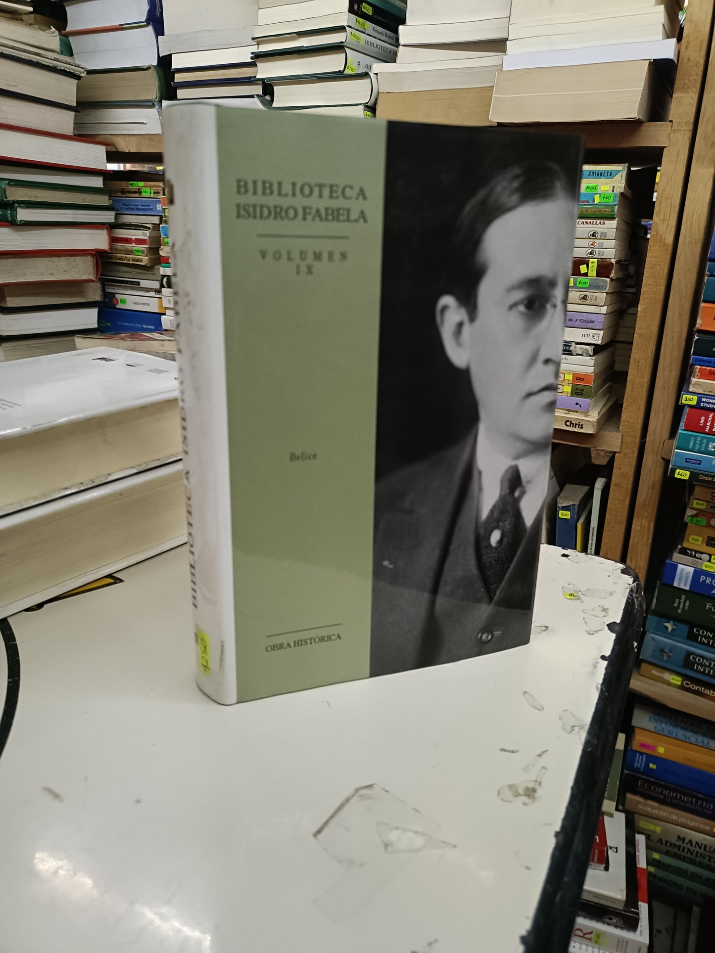 BIBLIOTECA ISIDRO FABELA VOLUMEN IX BELICE USADO HISTORIA LITERARIO 207