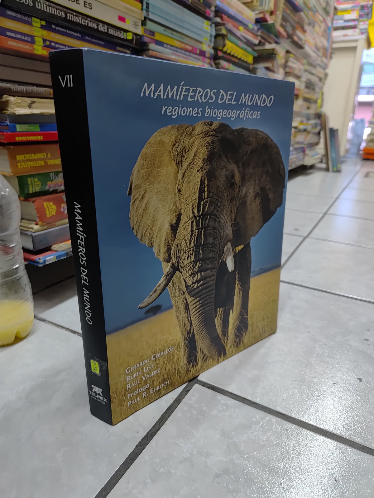 MAMIFEROS DEL MUNDO POR GERARDO CABALLOS USADO ARTES JUAREZ 507