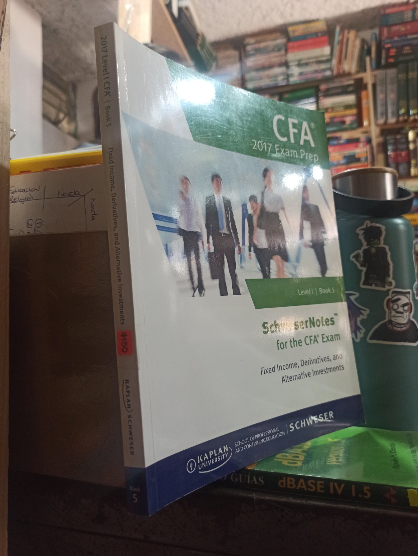 CFA 2017 EXAM PREP LEVEL 1 BOOK 5 POR EDITORIAL KAPLAN USADO IDIOMAS ALDAMA