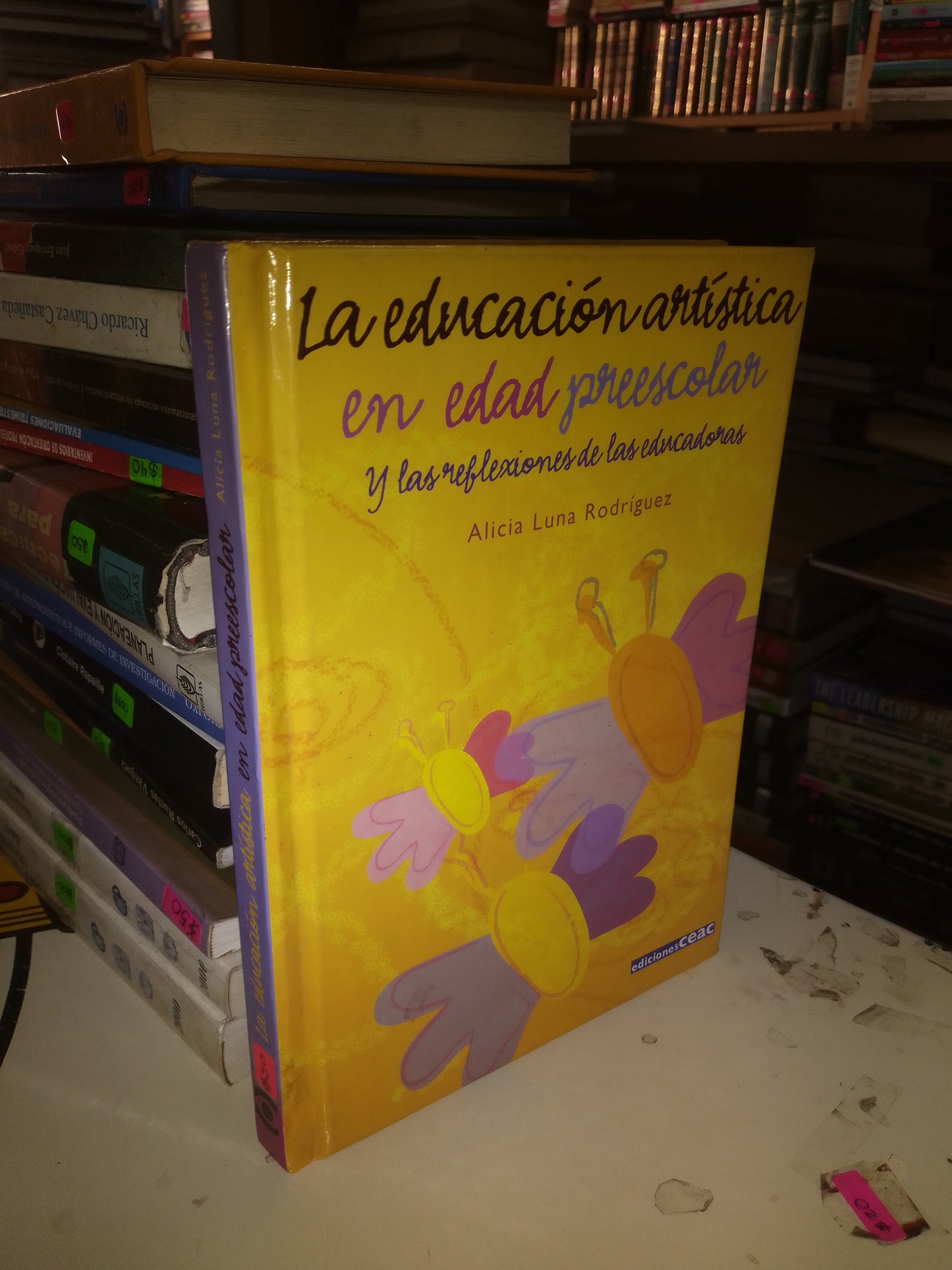LA EDUCACIÓN ARTÍSTICA EN EDAD PREESCOLAR POR ALICIA LUNA RODRIGUEZ USADO EDUCACIÓN LITERARIO 207