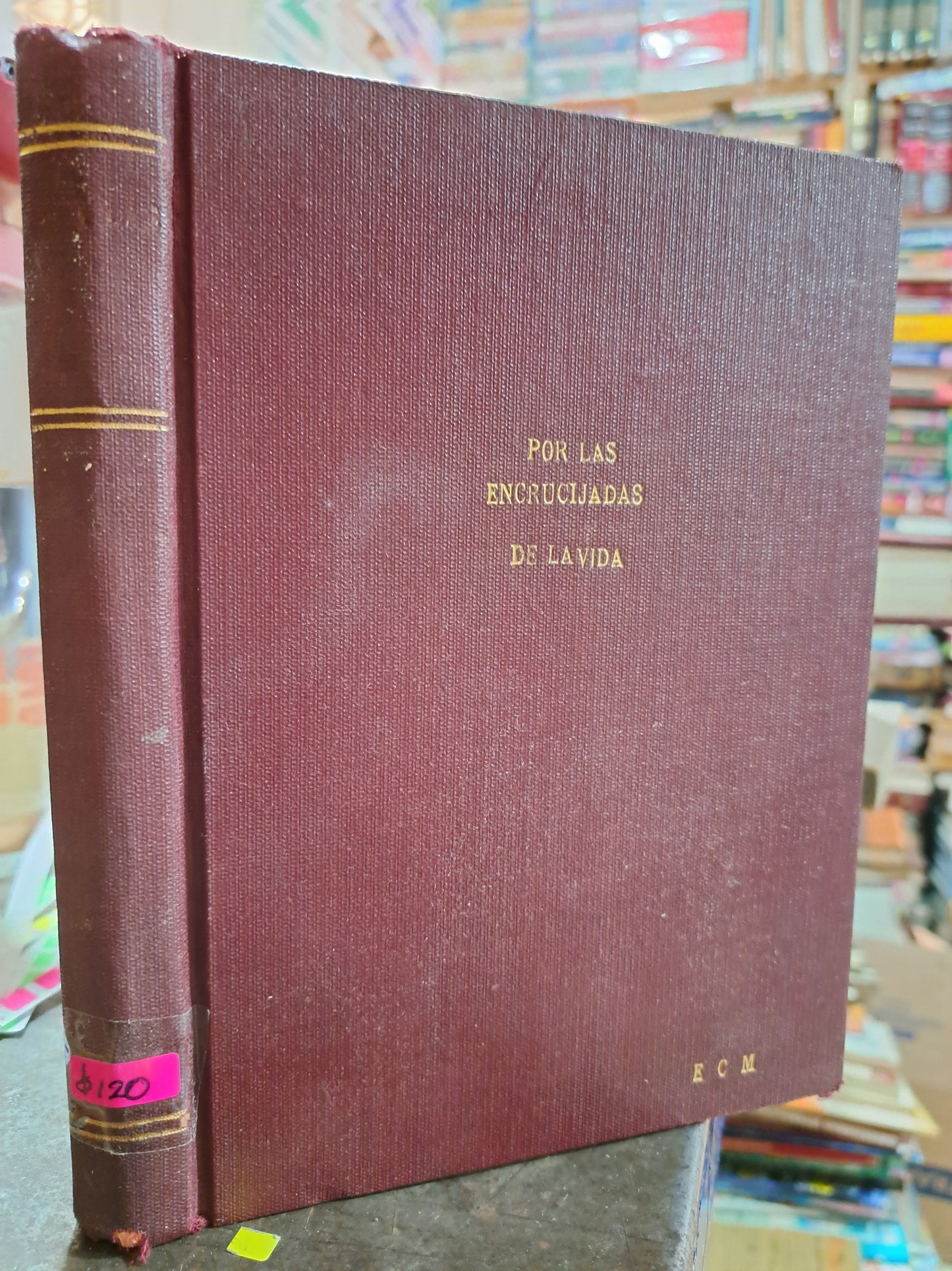 POR LAS ENCRUCIJADAS DE LA VIDA ARMANDO R. PAREYON USADO ANTIGUO SEGUNDA EDICIÓN 1938 ALDAMA