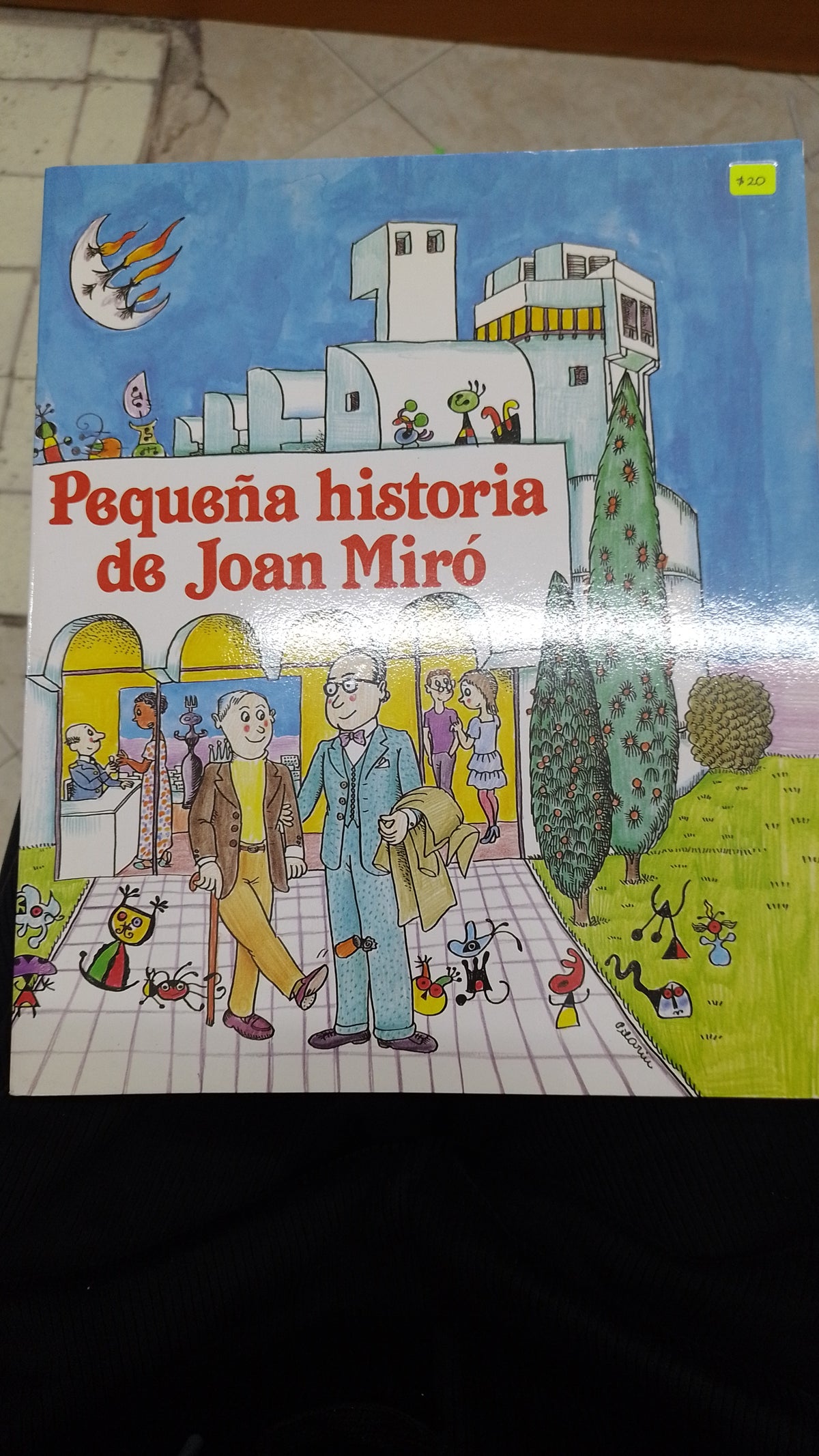 PEQUEÑA HISTORIA DE JOAN MIRO POR FINA DURAN I RIU Y PILARIN BAYES USADO INFANTIL JUAREZ 515