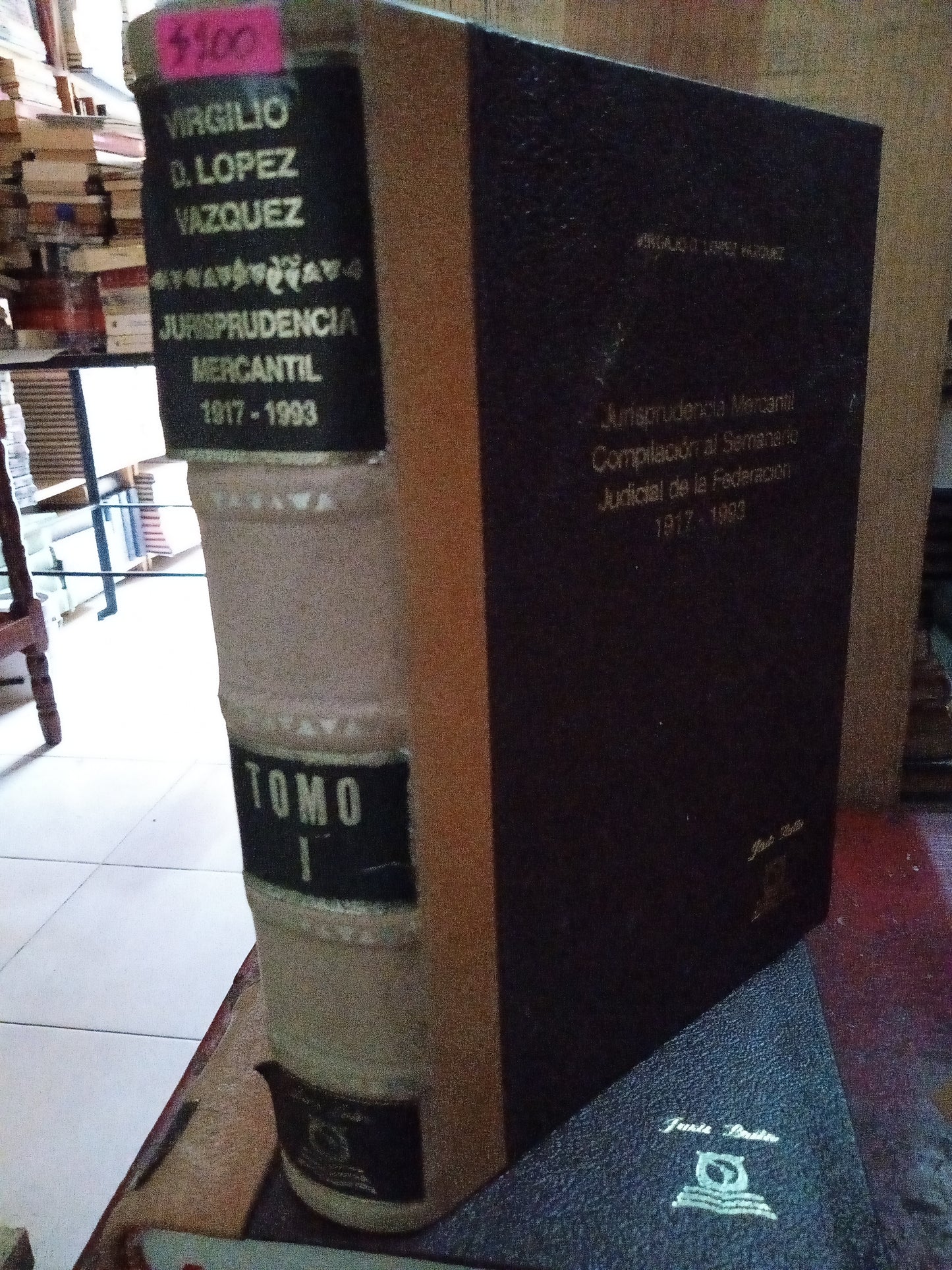 JURISPRUDENCIA MERCANTIL COMPILACIÓN AL SEMANARIOJUDICIAL DE LA FEDERACIÓN TOMO IV POR VIRGILIO DE LÓPEZ VÁZQUEZ USADO DERECHO LITERARIO 207
