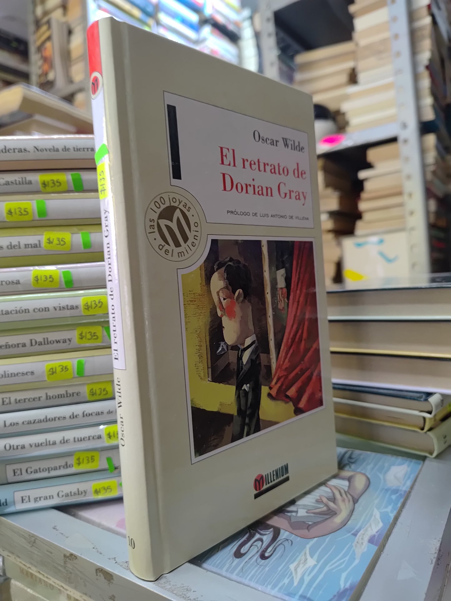 EL RETRATO DE DORIAN GRAY POR OSCAR WILDE USADO NOVELAS JUAREZ 515