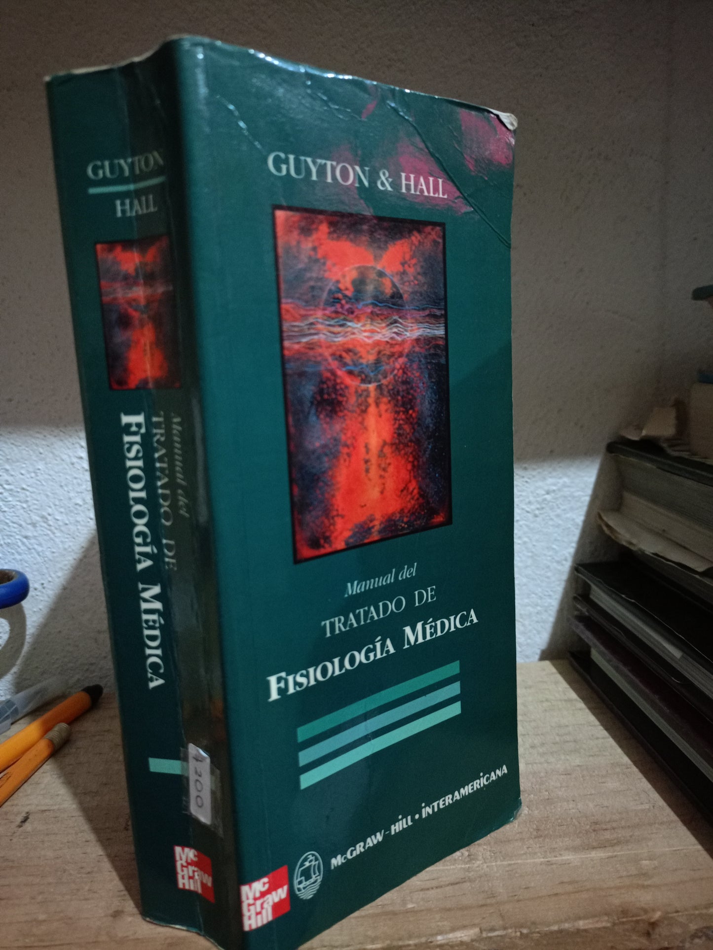 MANUAL VIL TRATADO DE FISIOLOGIA MEDICA POR GUYTON Y HALL USADO SALUD LITERARIO 305