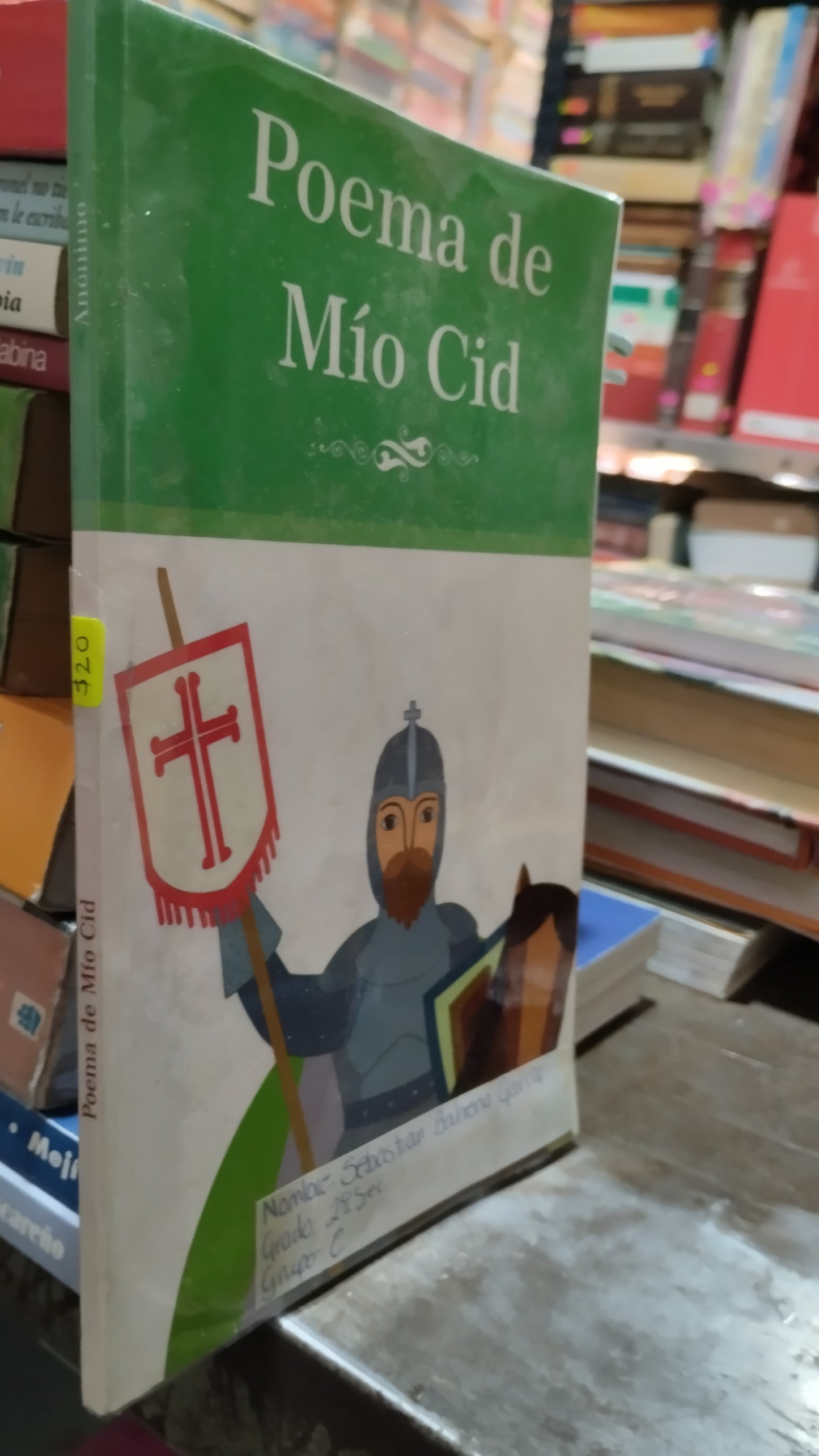 POEMA DE MIO CID LIBRO USADO POESIA ALDAMA