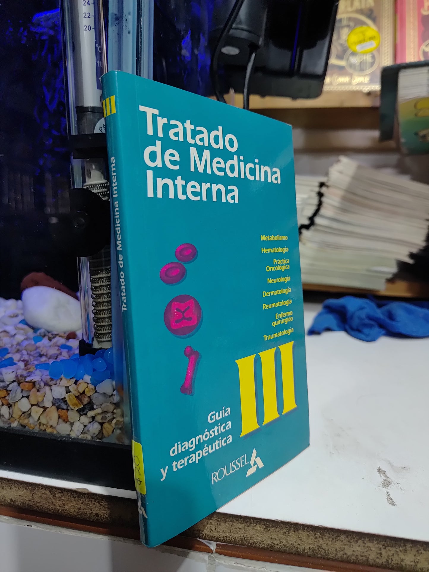 TRATADO DE MEDICINA INTERNA 3 POR EDITORIAL ROUSELL USADO SALUD JUAREZ