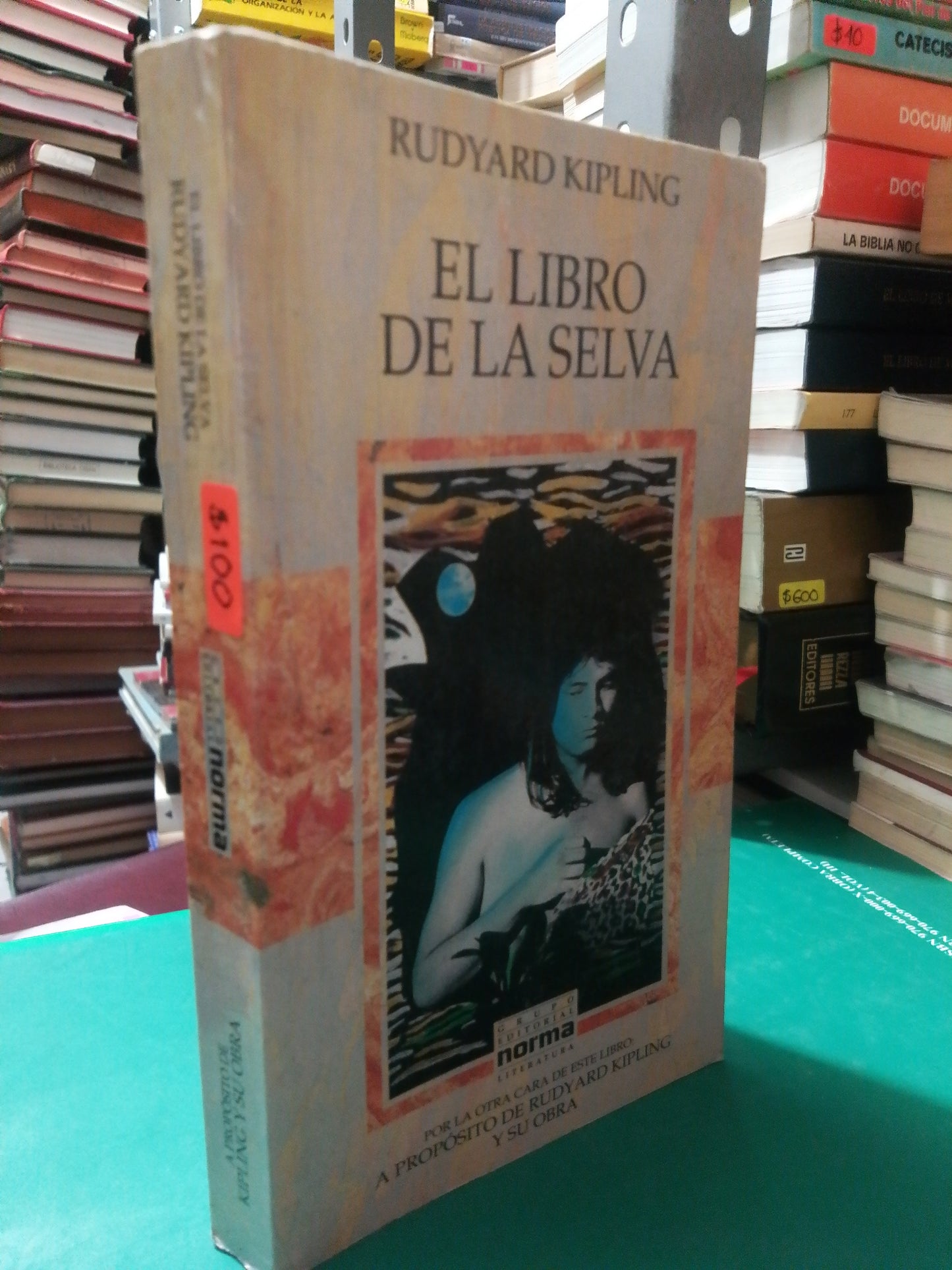 EL LIBRO DE LA SELVA POR RUDYARD KIPLING USADO NOVELA JUAREZ