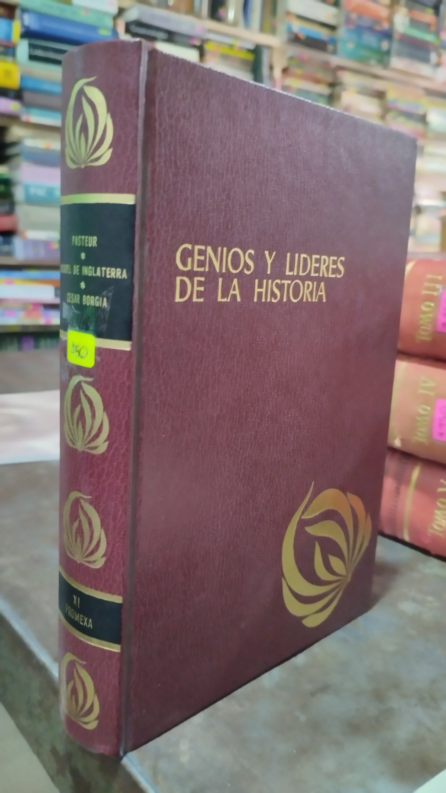 GENIOS Y LIDERES DE LA HISTORIA XI LIBRO USADO HISTORIA ALDAMA