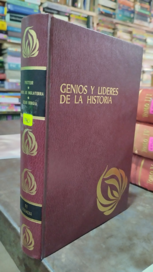 GENIOS Y LIDERES DE LA HISTORIA XI LIBRO USADO HISTORIA ALDAMA