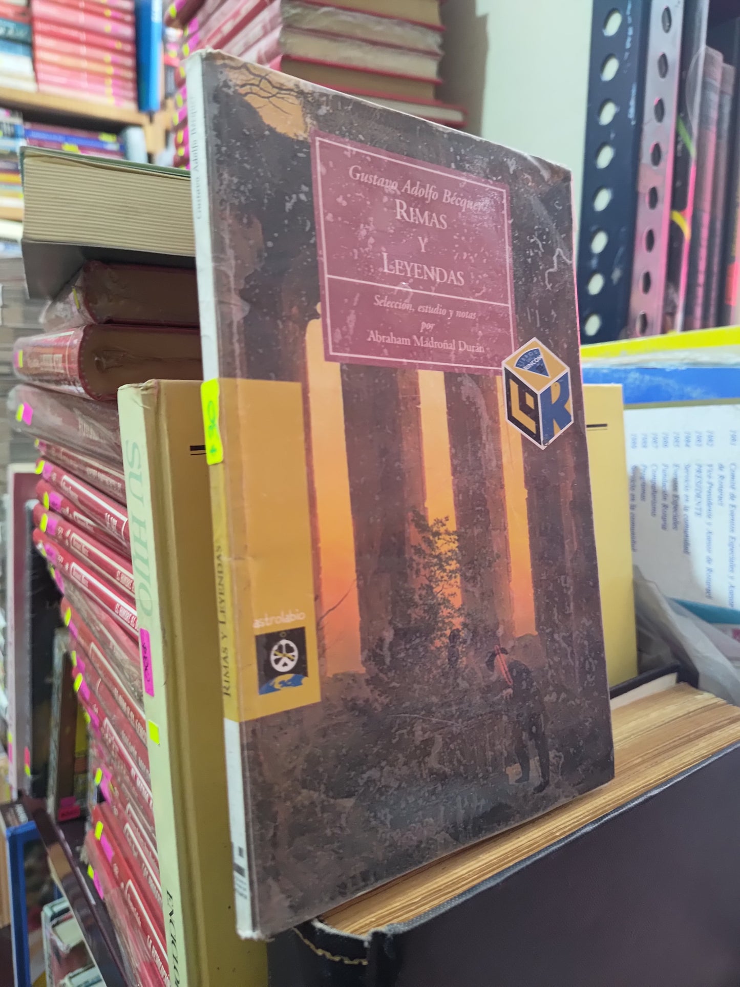 RIMAS Y LEYENDAS POR GUSTAVO ADOLFO BECQUER USADO INFANTILES LITERARIO 305