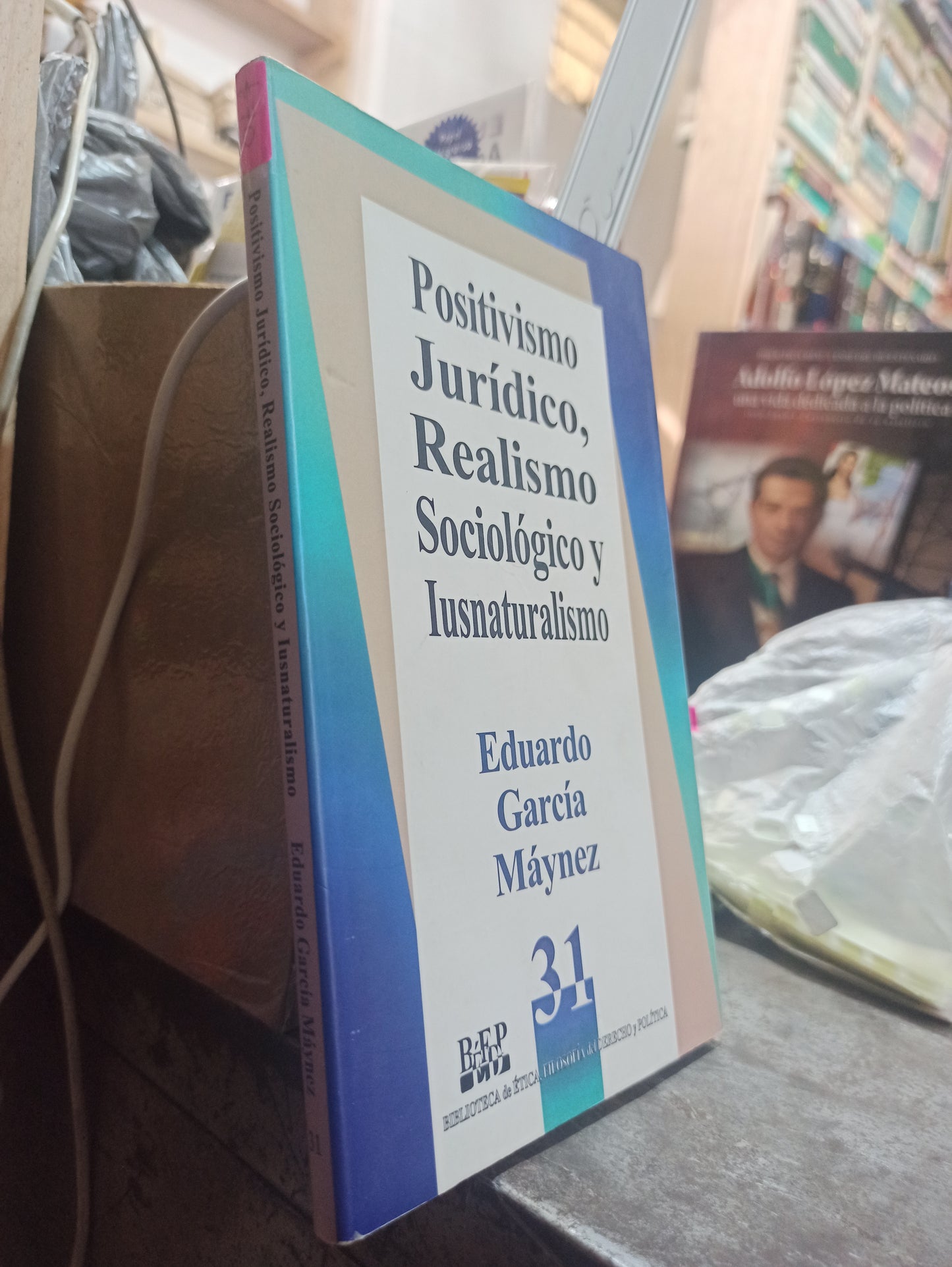 POSITIVISMO JURIDICO REALISMO SOCIOLOGICO Y IUSNATURALISMO POR EDUARDO GARCIA MAYNEZ USADO DERECHO ALDAMA