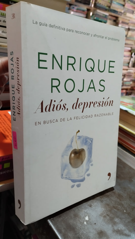 ADIOS DEPRESION POR ENRIQUE ROJAS LIBRO USADO SUPERACION PERSONAL