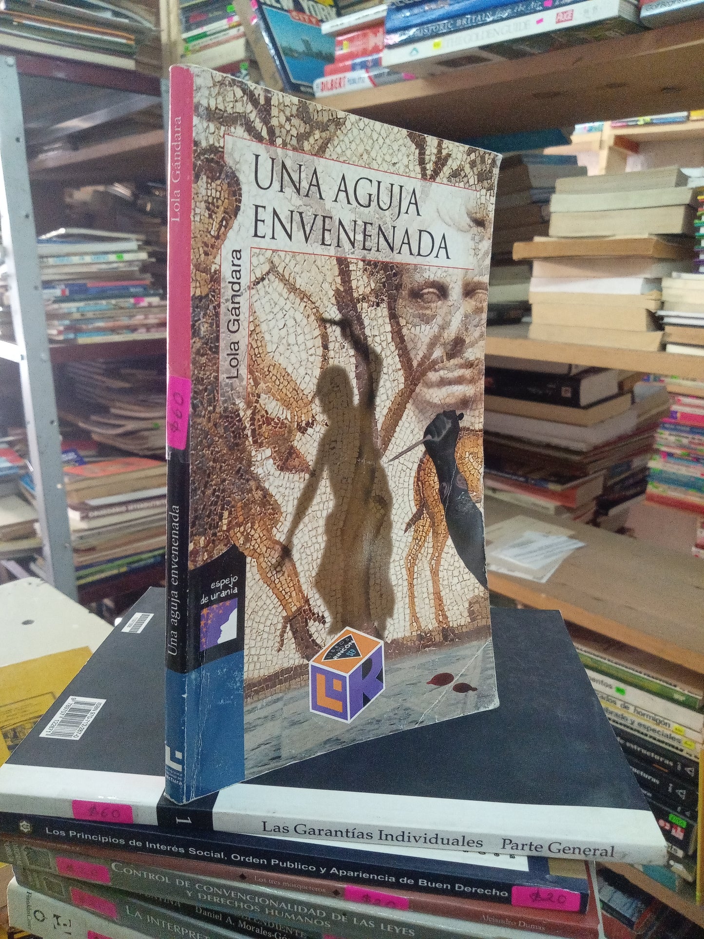 UNA AGUJA ENVENENADA POR LOLA GÁNDARA USADO NOVELA LITERARIO 207