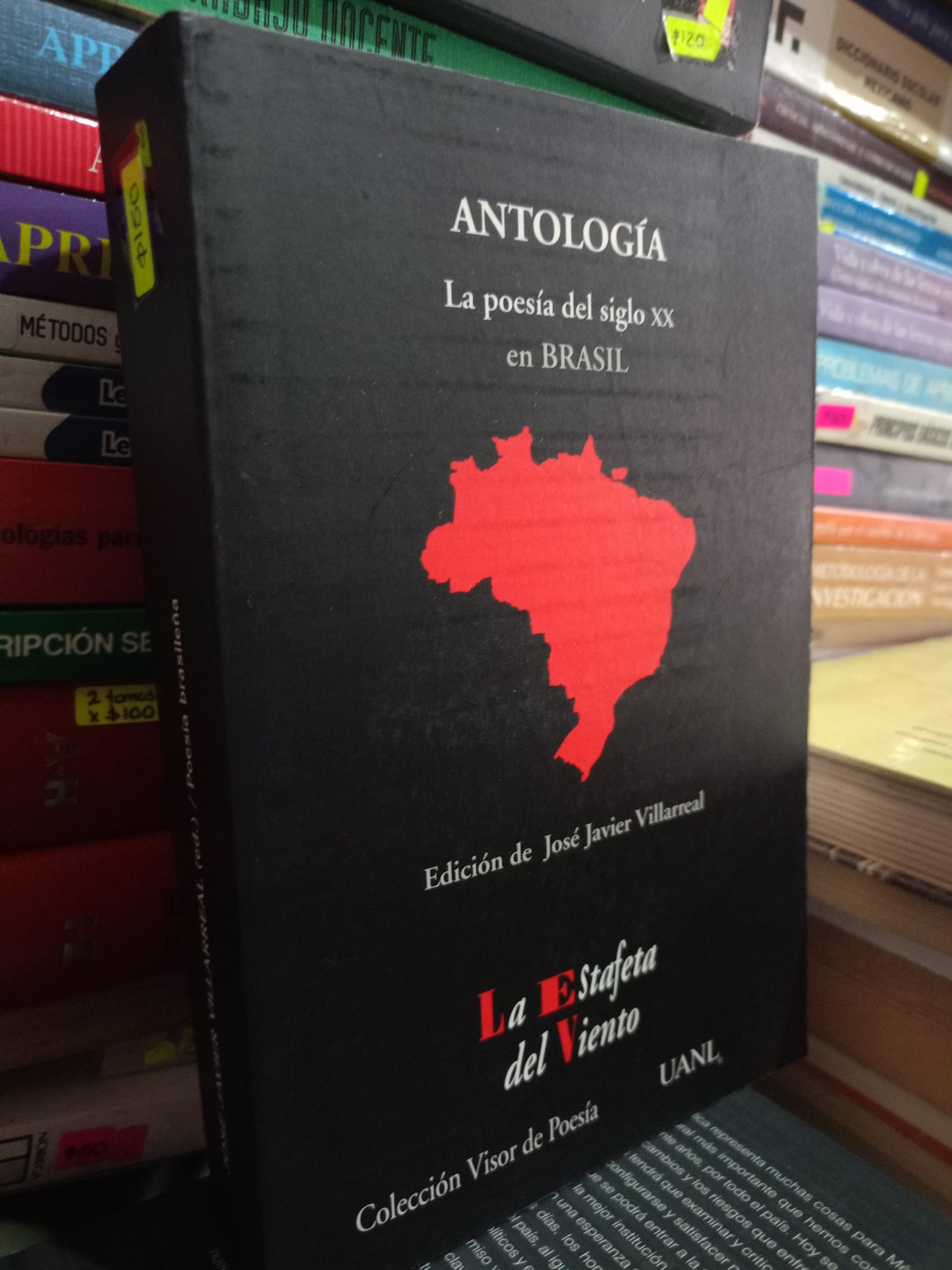ANTOLOGIA POESIA BRASILEÑA POR JOSE JAVIER VILLAREAL USADO POESIA LITERARIO 305