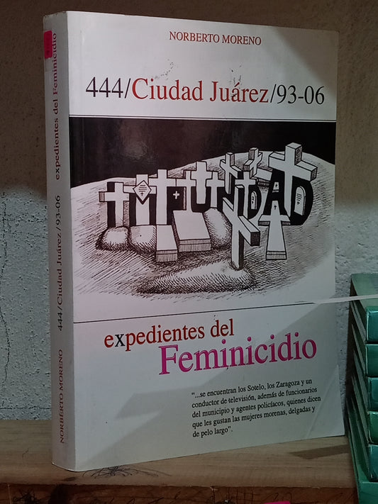EXPEDIENTES DEL FEMINICIDIO 444 CIUDAD JUAREZ 93 06 POR NORBERTO MORENO USADO POLITICA LITERARIO 305