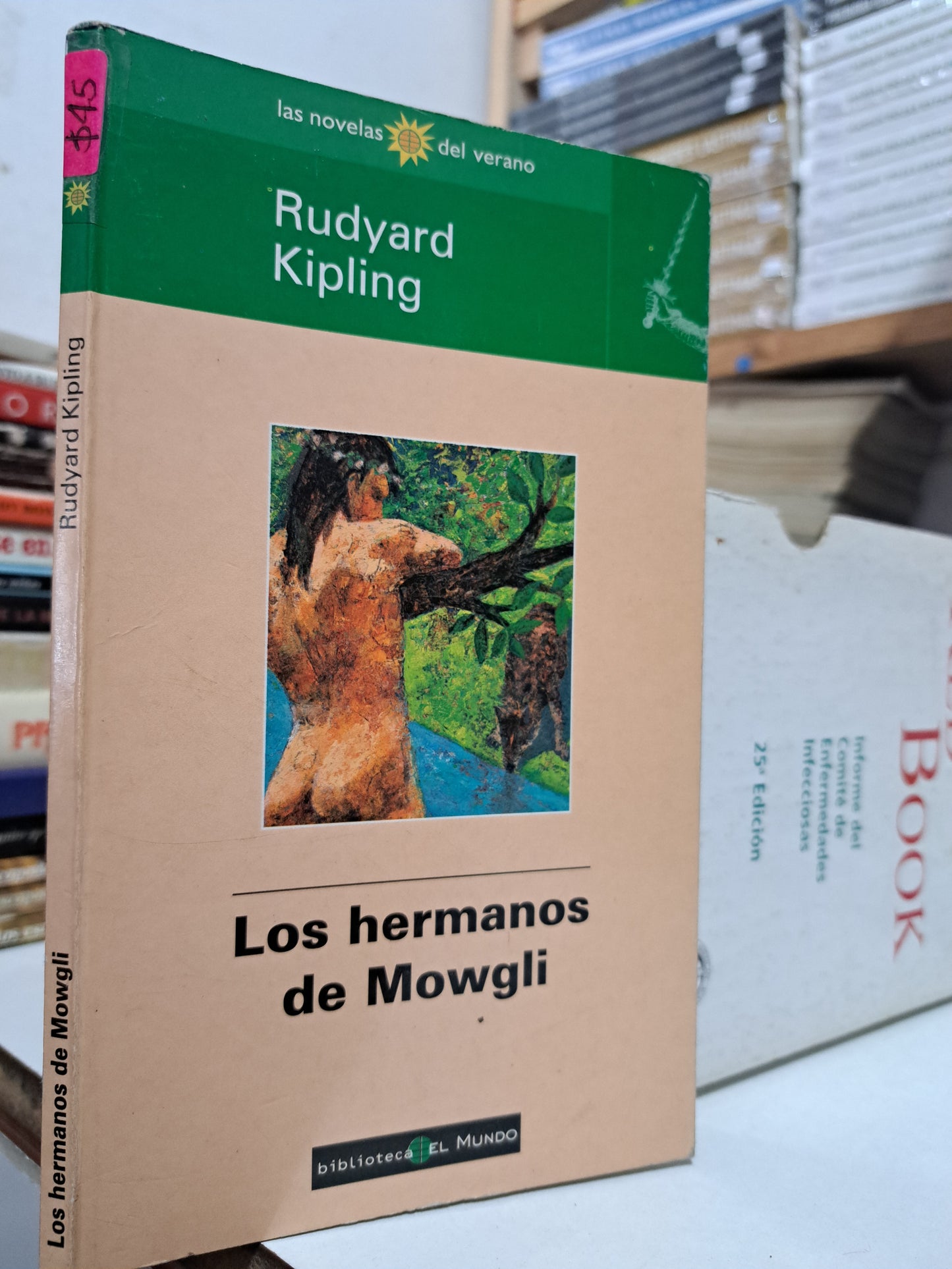 LOS HERMANOS DE MOWGLI RUDYARD KIPLING USADO NOVELA JUÁREZ