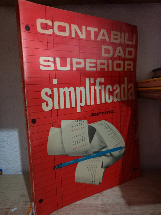 CONTABILIDAD SUPERIOR SIMOLIFICADA POR JOSEPH PETER SIMINI USADO CONTA LITERARIO 305