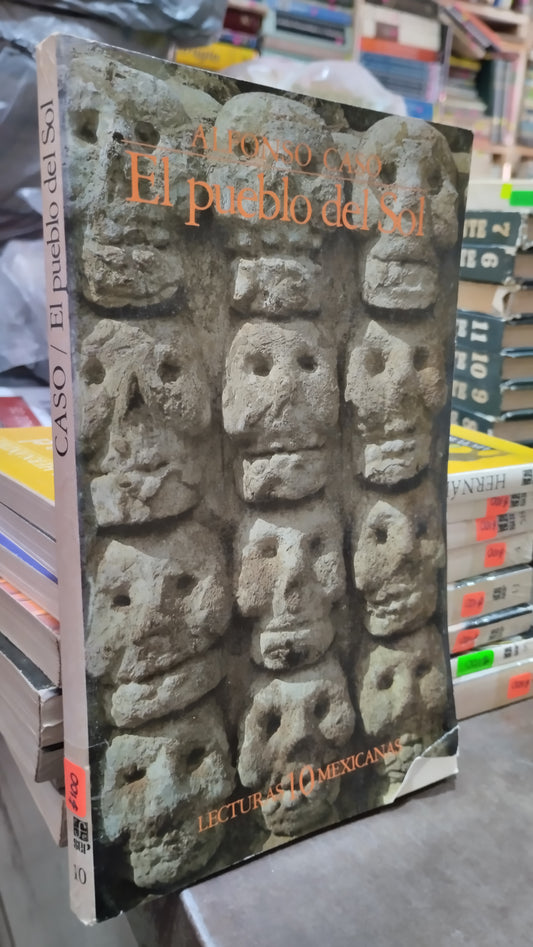 EL PUEBLO DEL SOL POR ALFONSO CASO LIBRO USADO ANTIGUO ALDAMA