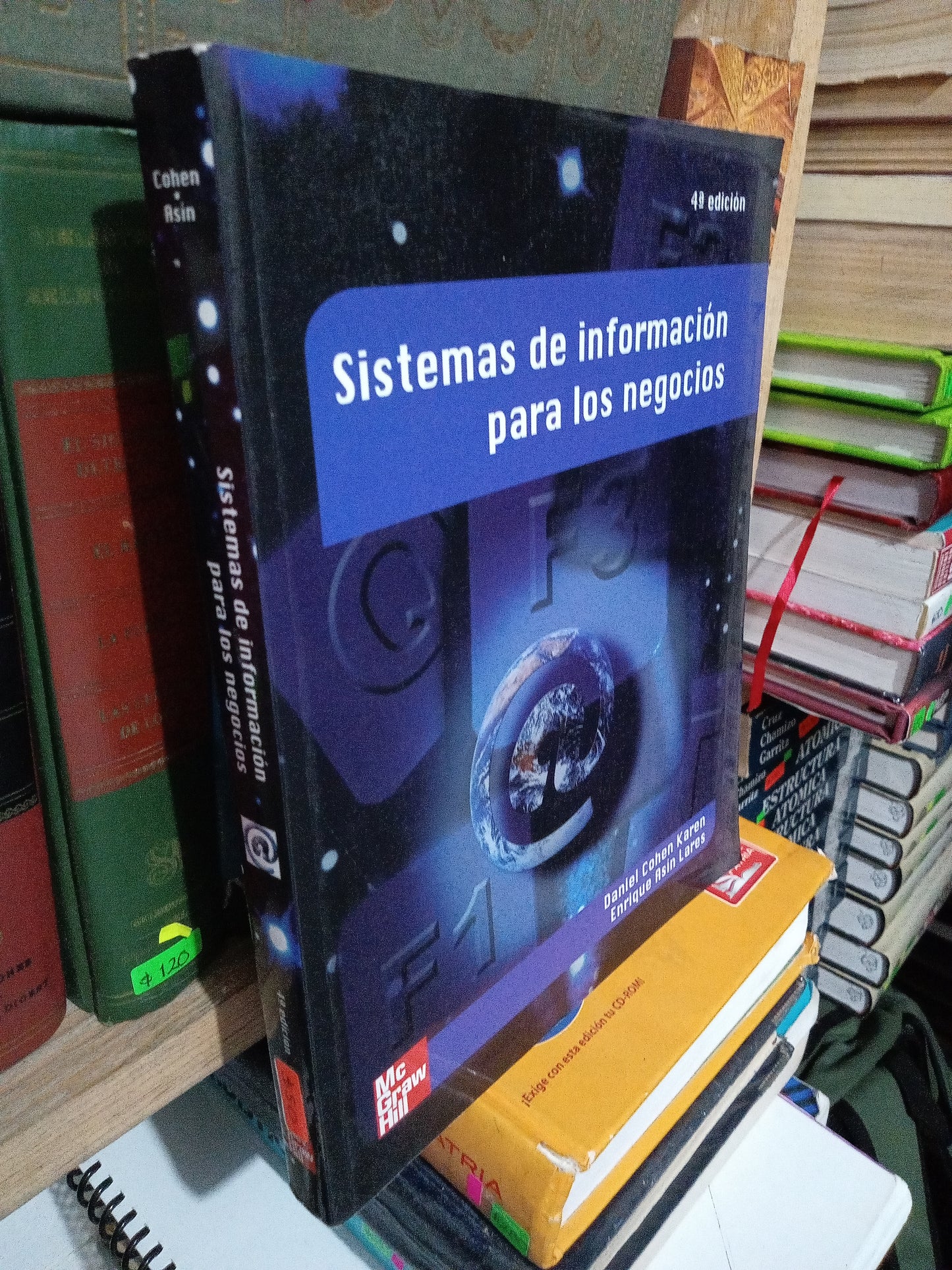 SISTEMAS DE INFORMACION PARA LOS NEGOCIOS POR DANIEL COHEN KAREN USADO COMPUTACION JUAREZ