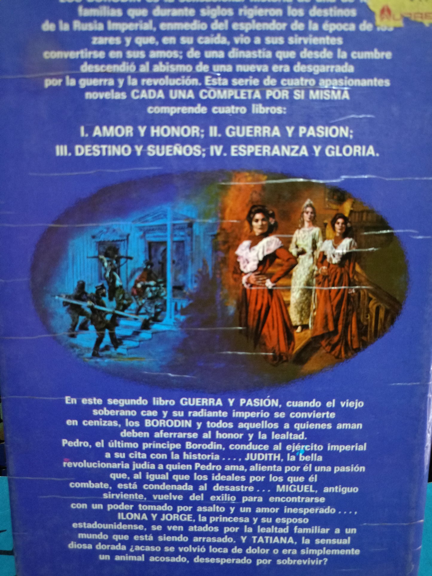 GUERRA Y PASION POR LESLIE ARLEN USADO NOVELA LITERARIO 305