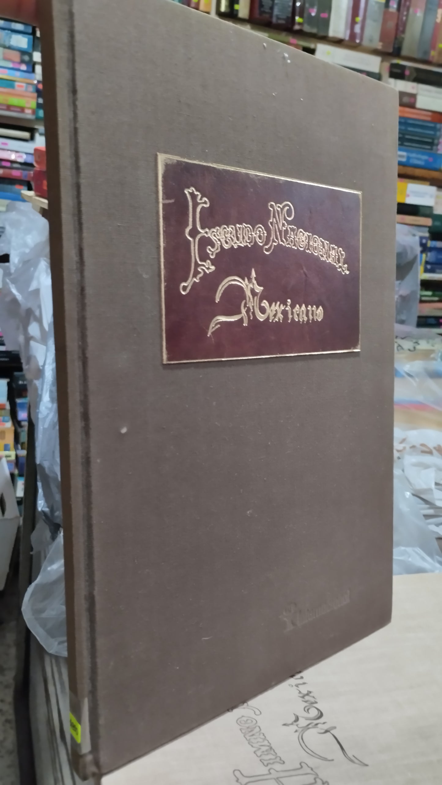 EL ESCUDO NACIONAL EN LA HISTORIA DE MEXICO POR ALFONSO GARCIA MACIAS LIBRO USADO ANTIGUO ALDAMA