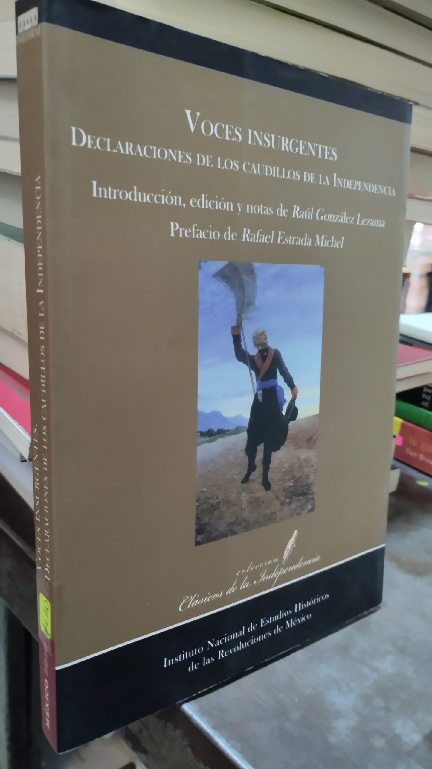 VOCES INSURGENTES DECLARACIONES DE LOS CAUDILLOS DE LA INDEPENDENCIA POR RAUL GONZALEZ LEZAMA LIBRO USADO HISTORIA ALDAMA