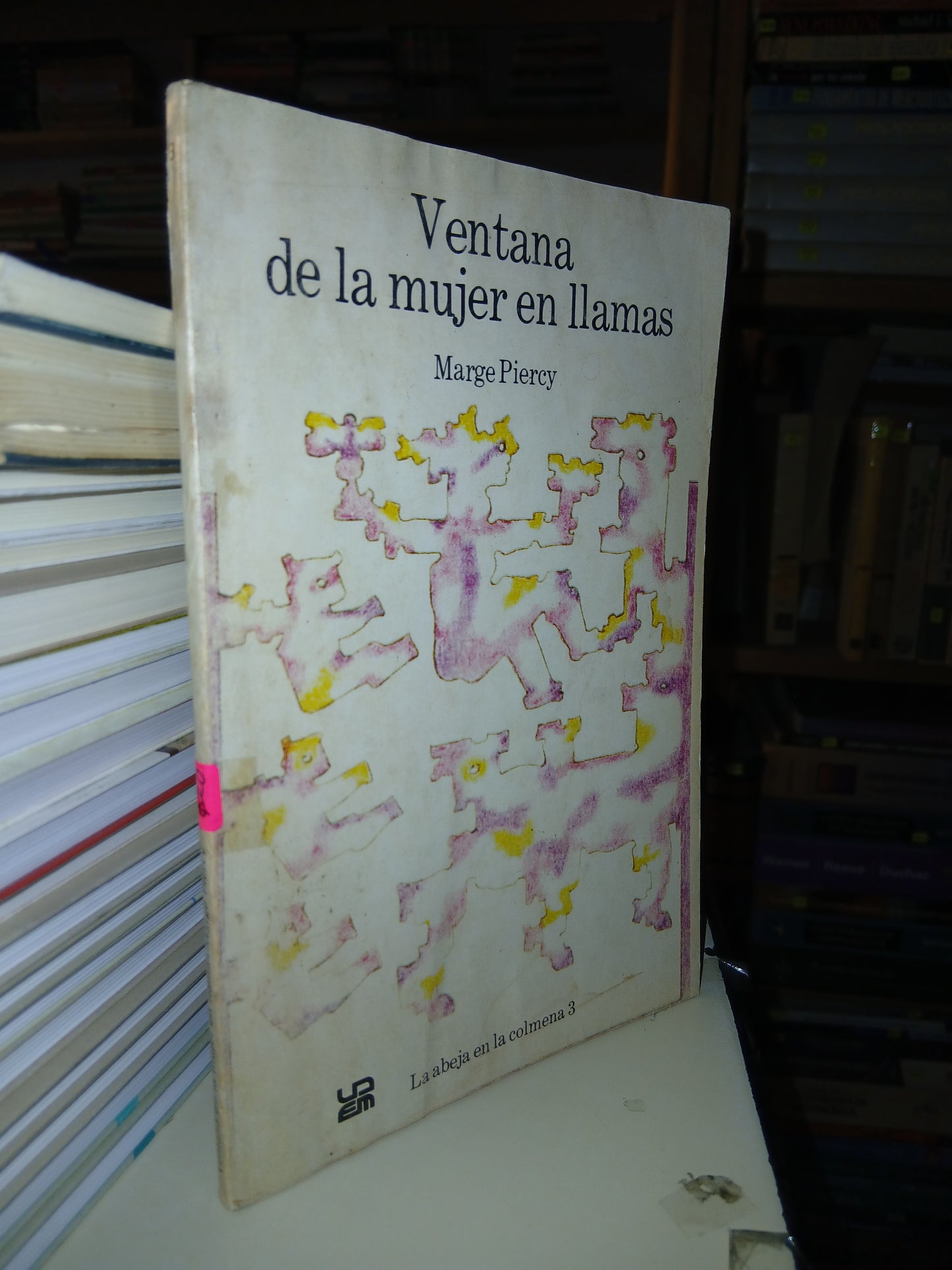 VENTANA DE LA MUJER EN LLAMAS POR MARGE PIERCY USADO POESÍA LITERARIO 207